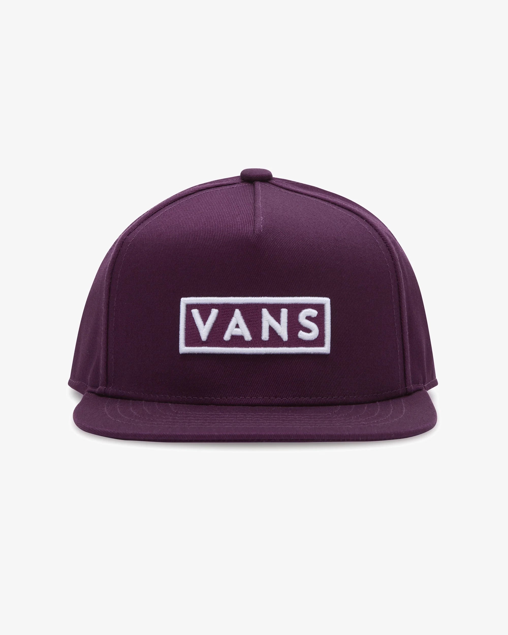 Boys Easy Box Snapback Cap In Blackberry Wine