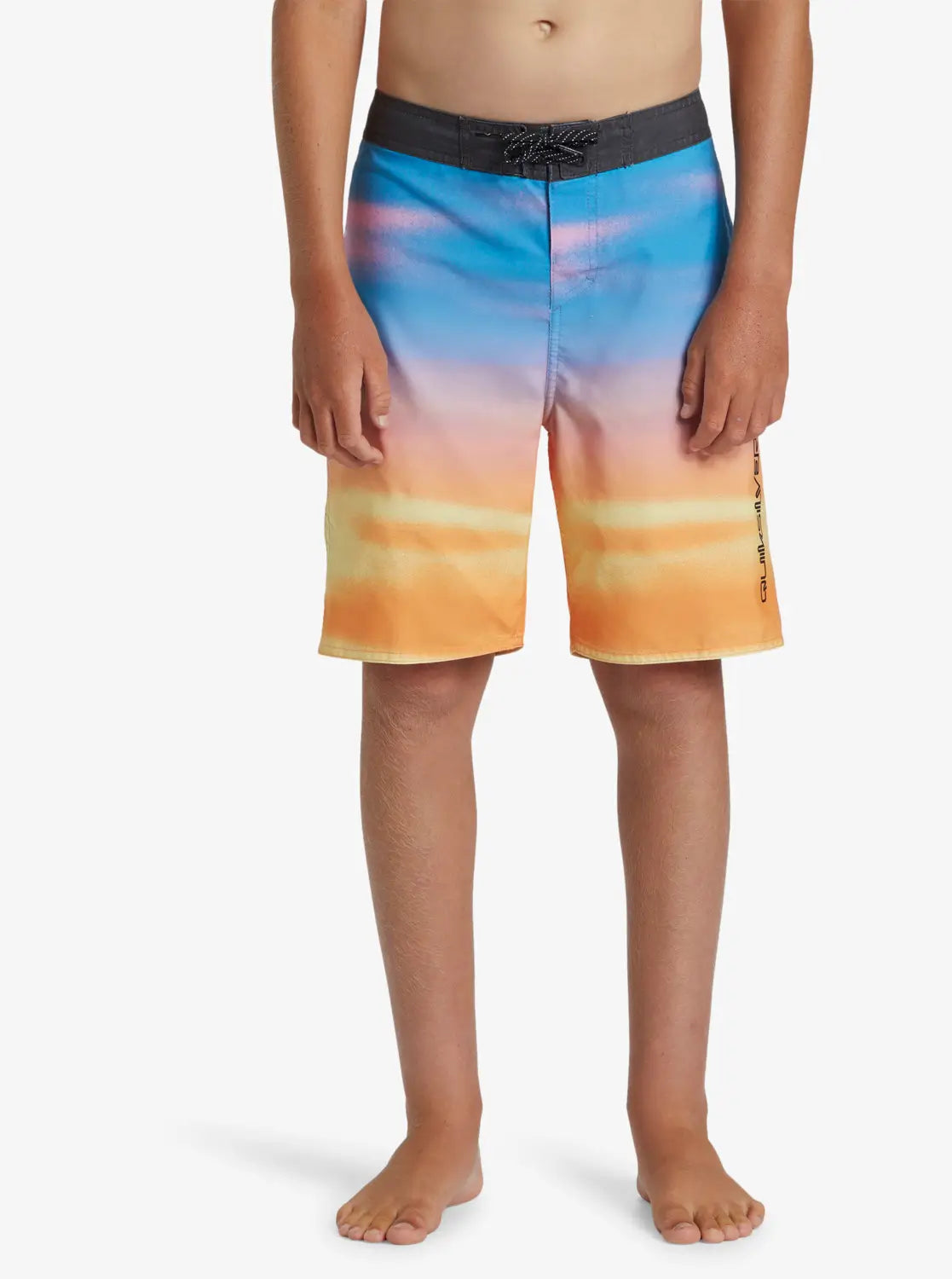 Boys Everyday Fade Boardshorts In Swedish Blue