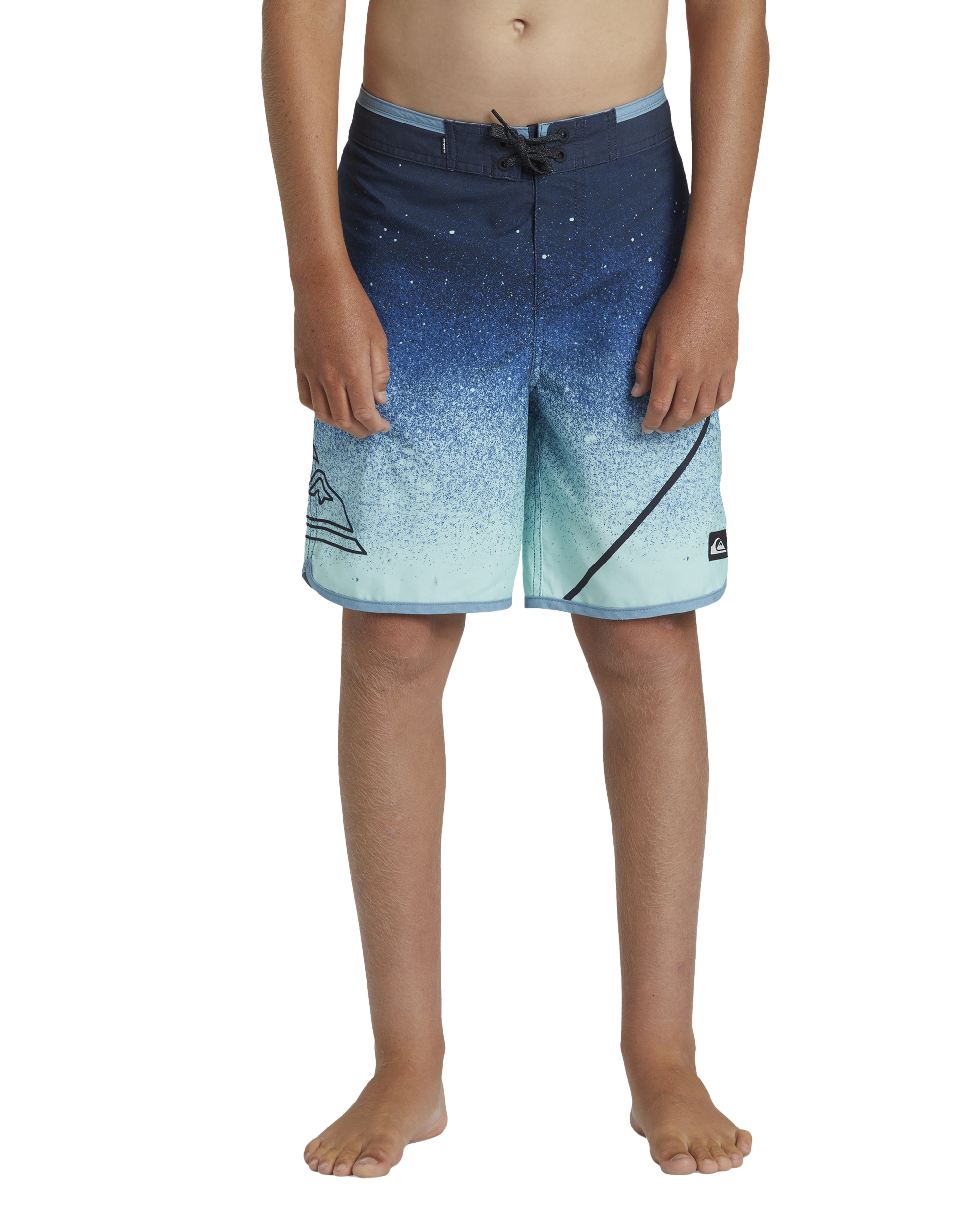 Boys Everyday New Wave Boardshorts In Dark Navy