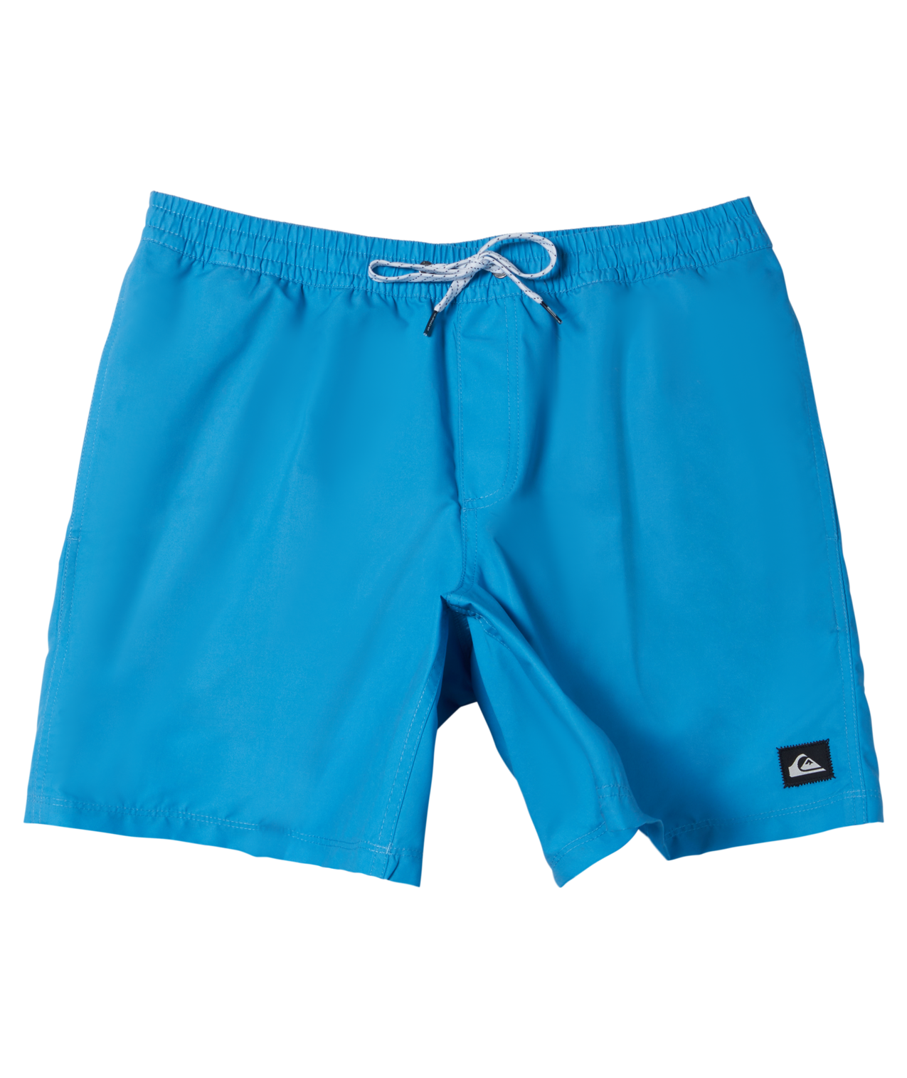 Boys Everyday Solid Volley Shorts In Swedish Blue