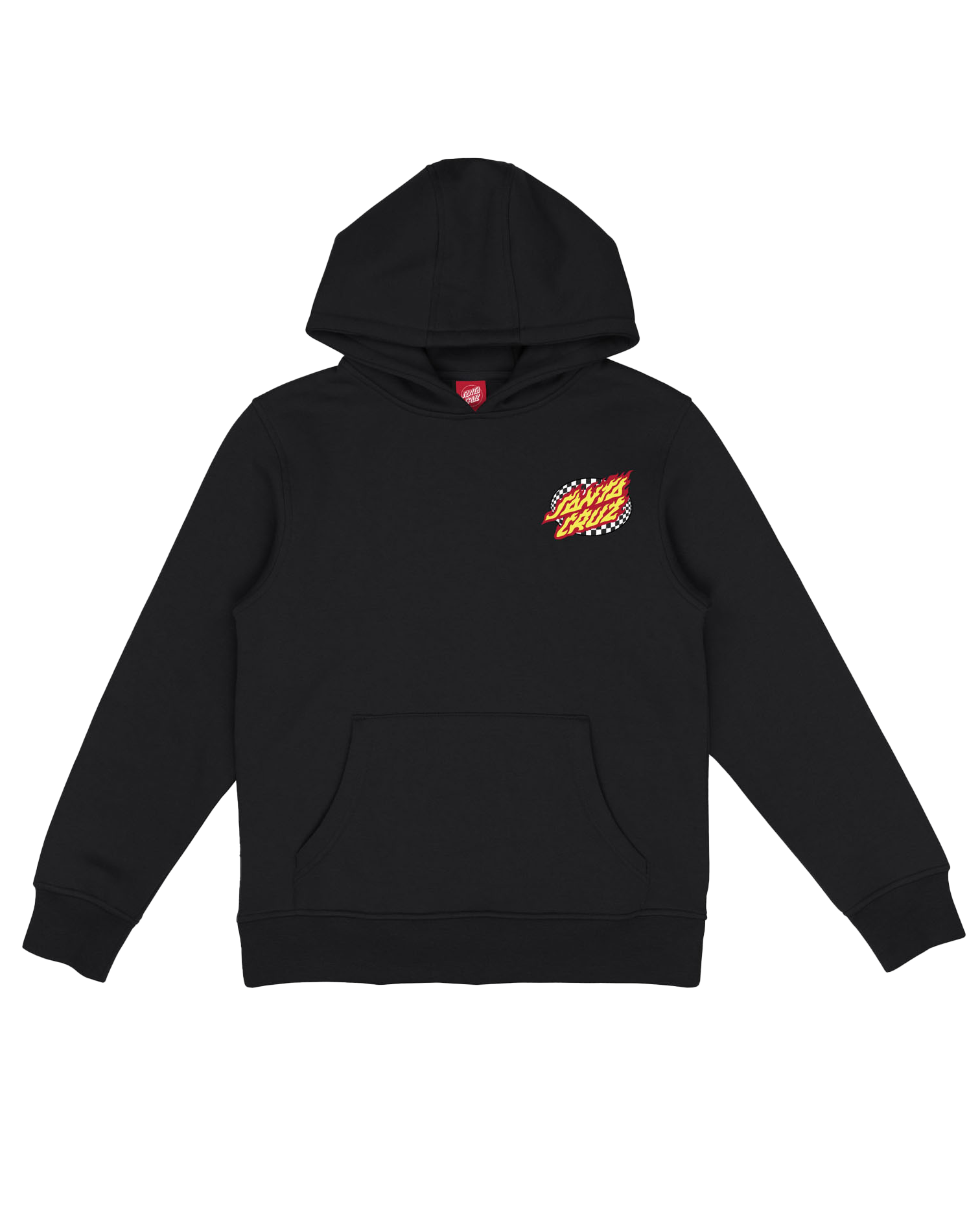 Boys Goal Flame Hoodie In Black