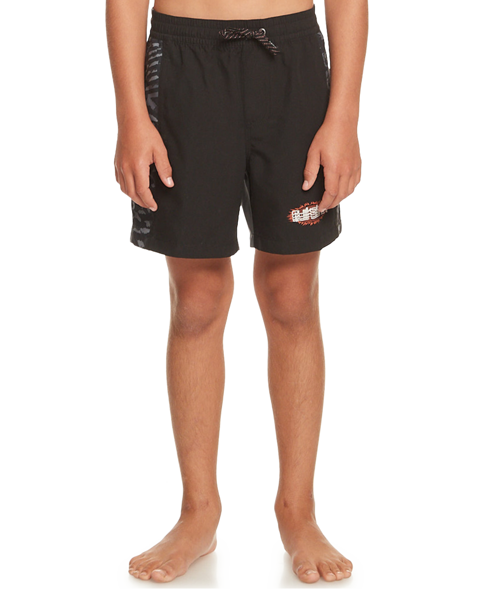 Boys Radical Arch Volley Shorts In Black