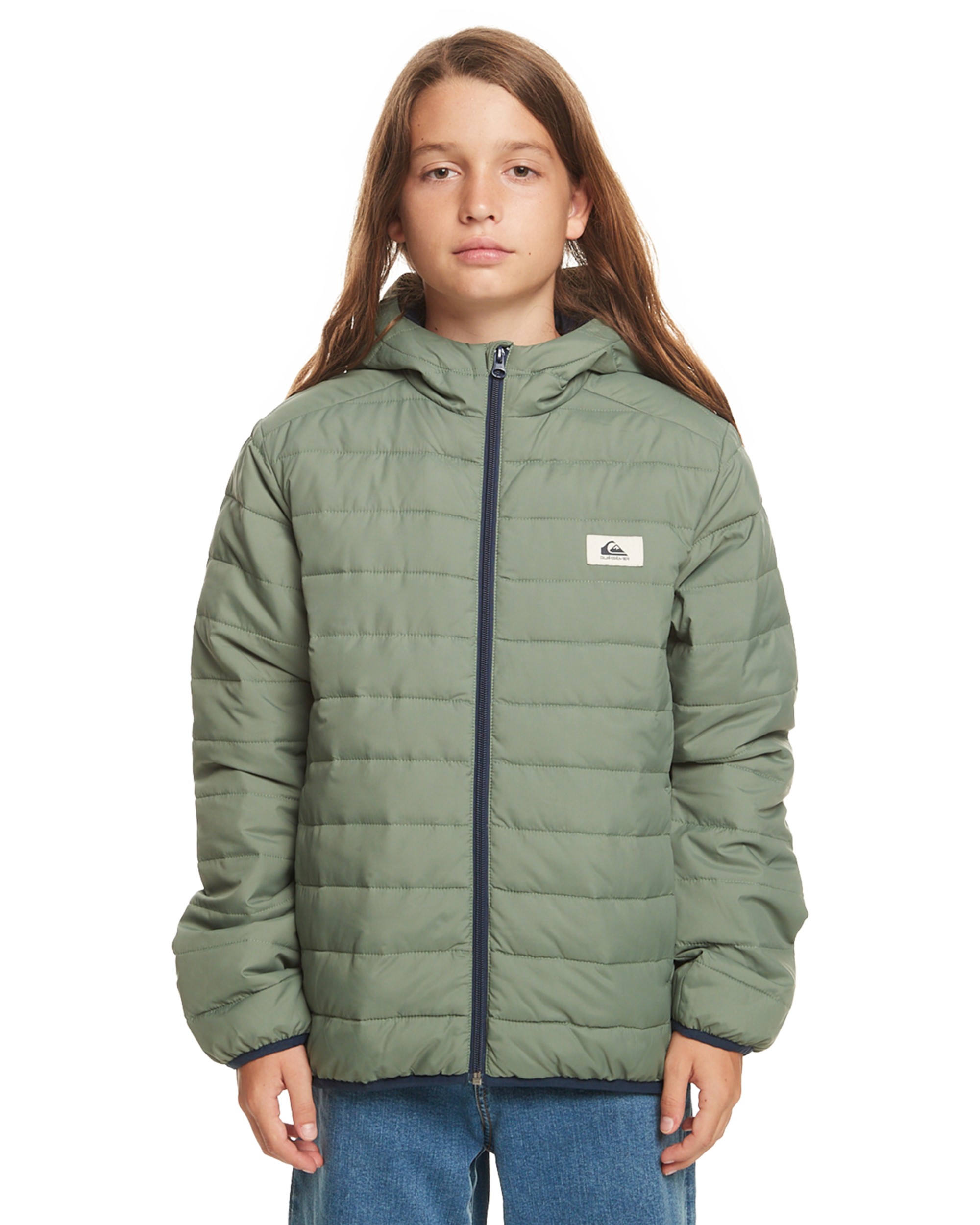 Boys Scaly Jacket In Laurel Wreath