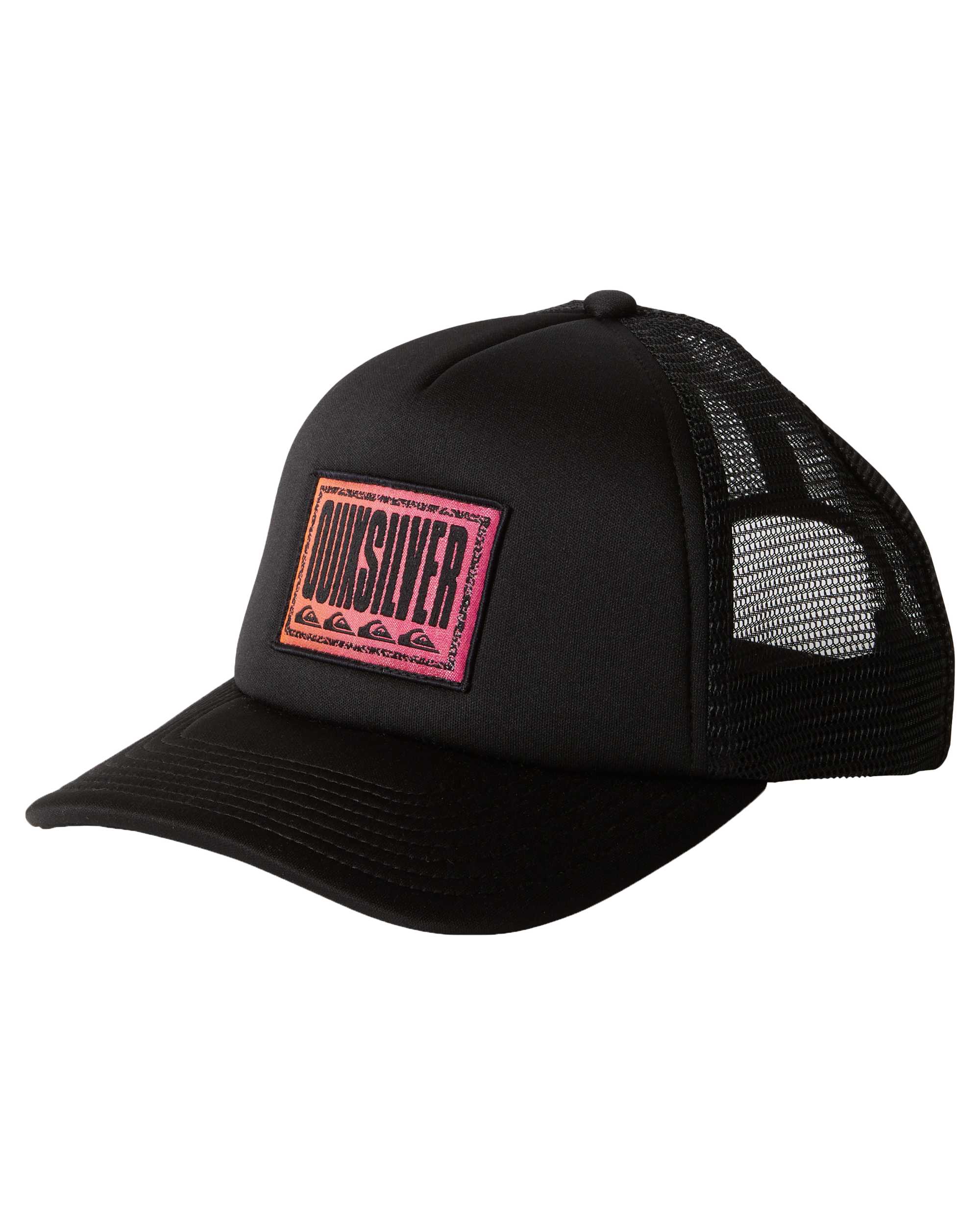 Boys Slab Scratch Trucker Cap In Black