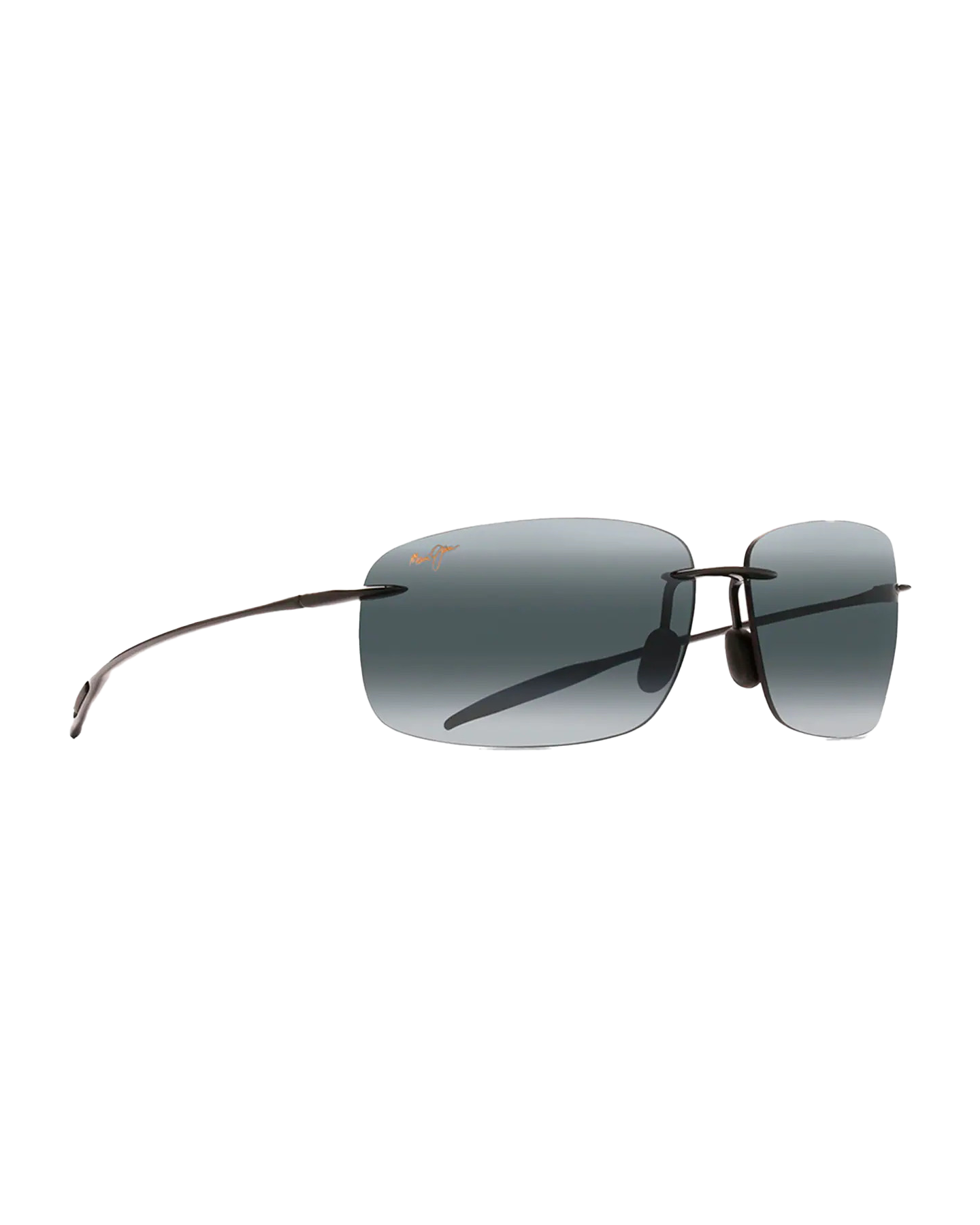 Breakwall Polarised Sunglasses In Gloss BlackandNeutral Grey