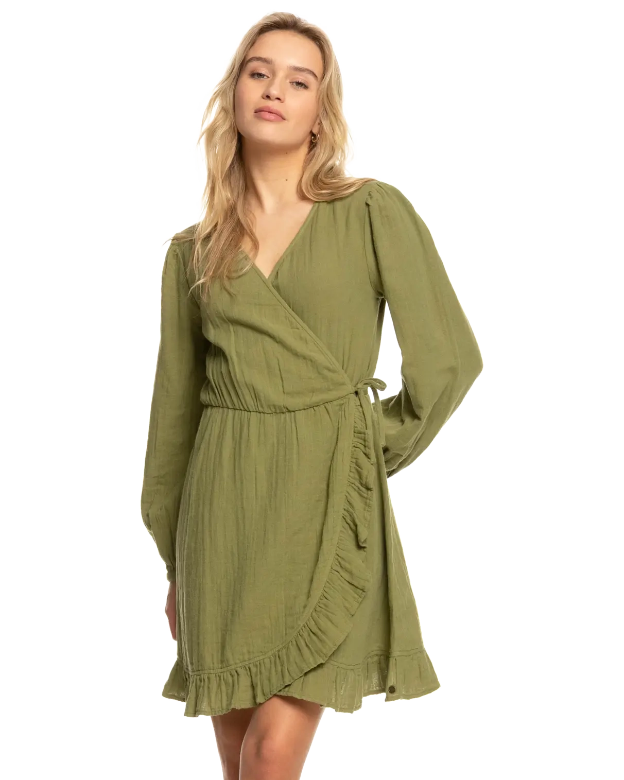 BrightandShine Dress In Loden Green