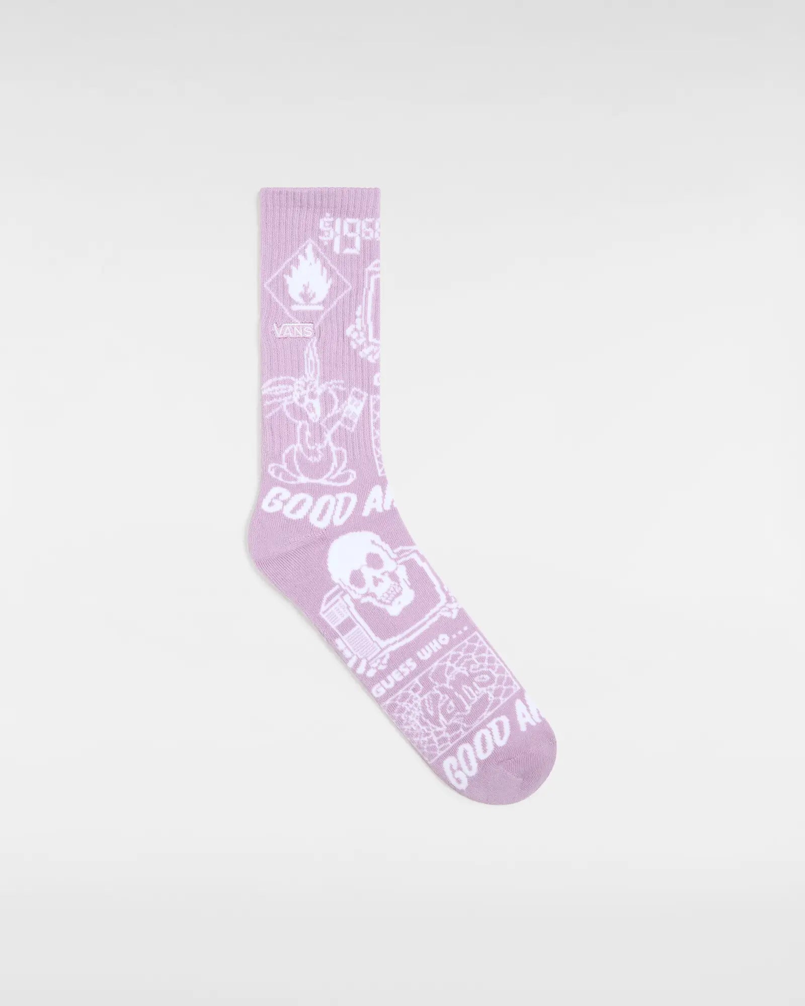 Bubs 66 Crew Socks In Lavender Mist