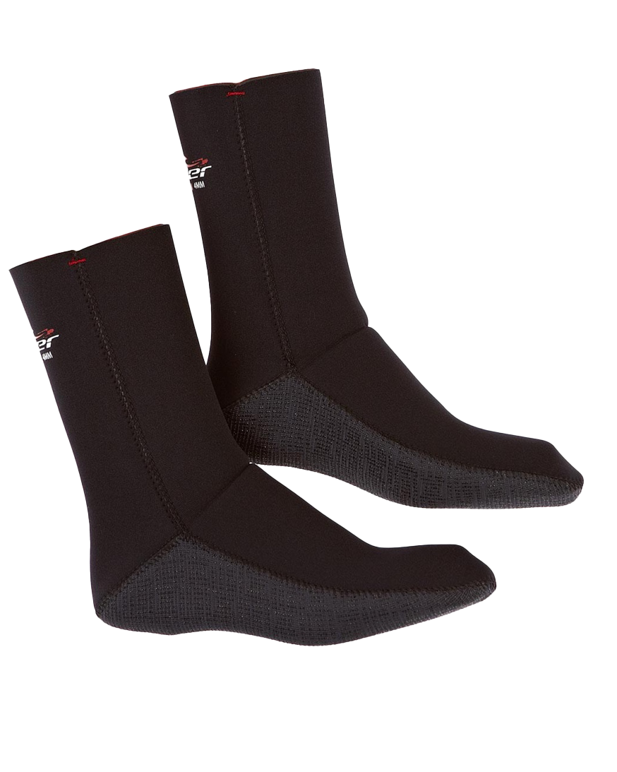 Burn 4mm Wetsuit Sock In Black