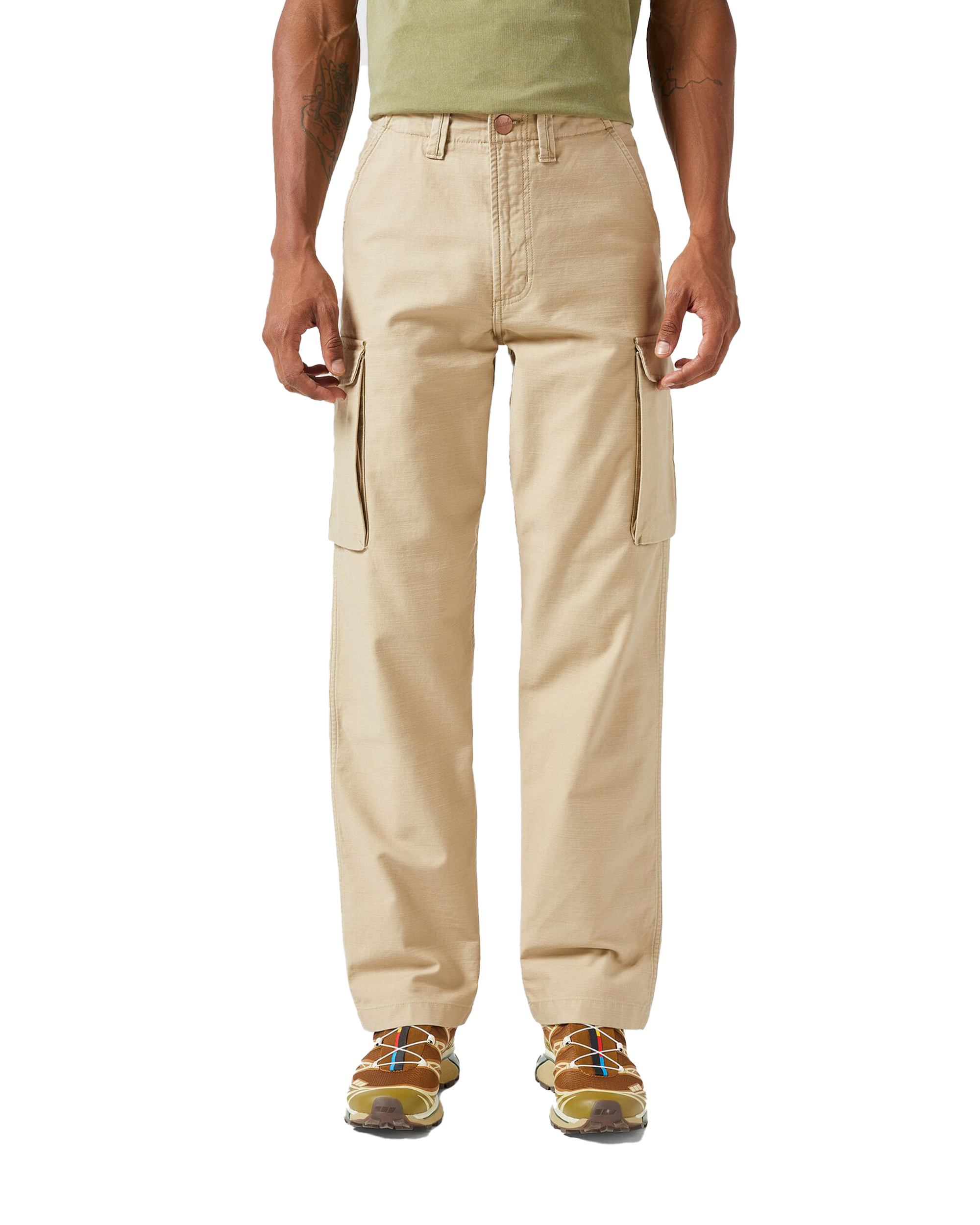 Casey Jones Cargo Trousers In Saddle