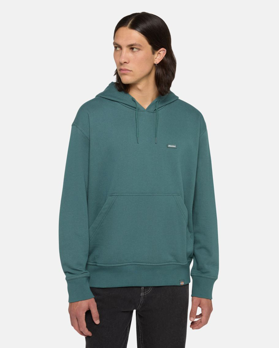 Clancy Heavyweight Hoodie In Lincoln Green