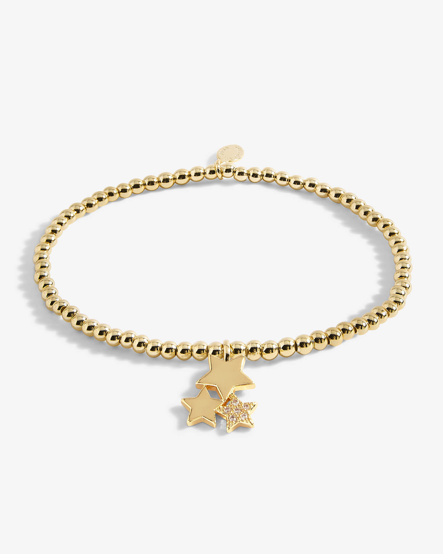 A Little congratulations Bracelet In Golden Glow