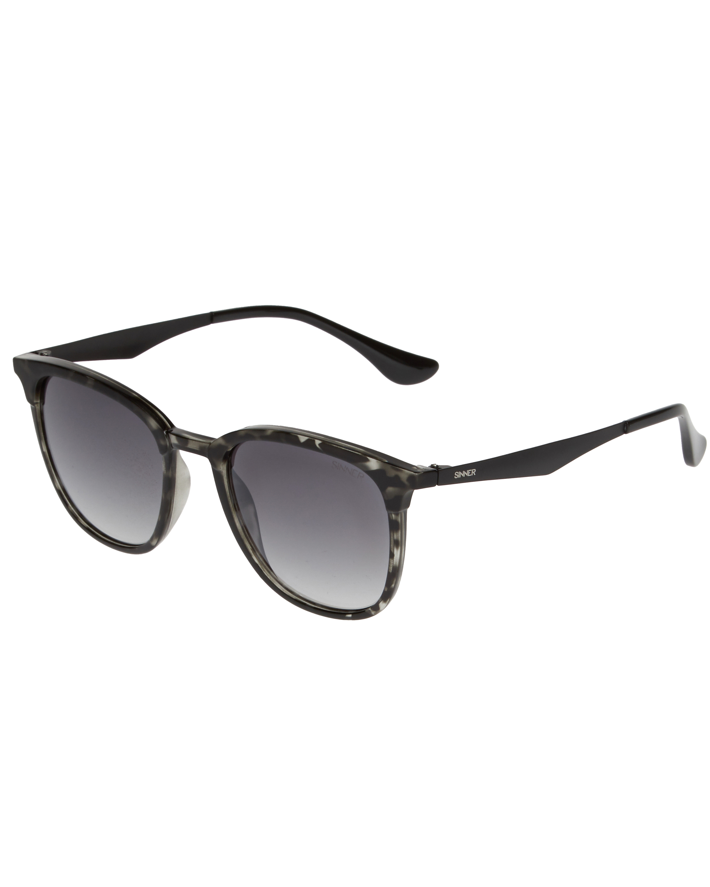 Cowell Sunglasses In Matte BlackandGrey Tortoise