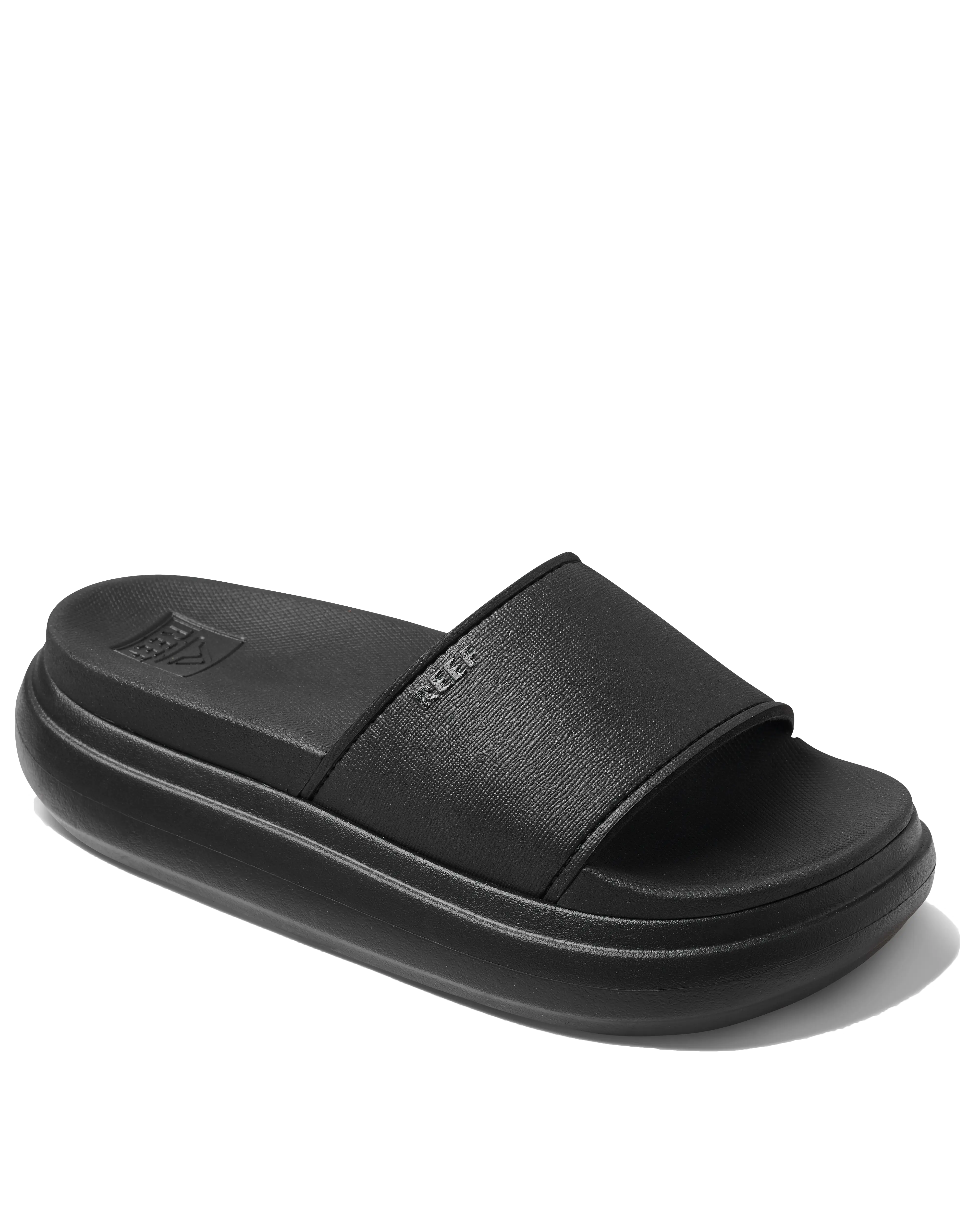 Cushion Bondi Bay Sliders In BlackandBlack