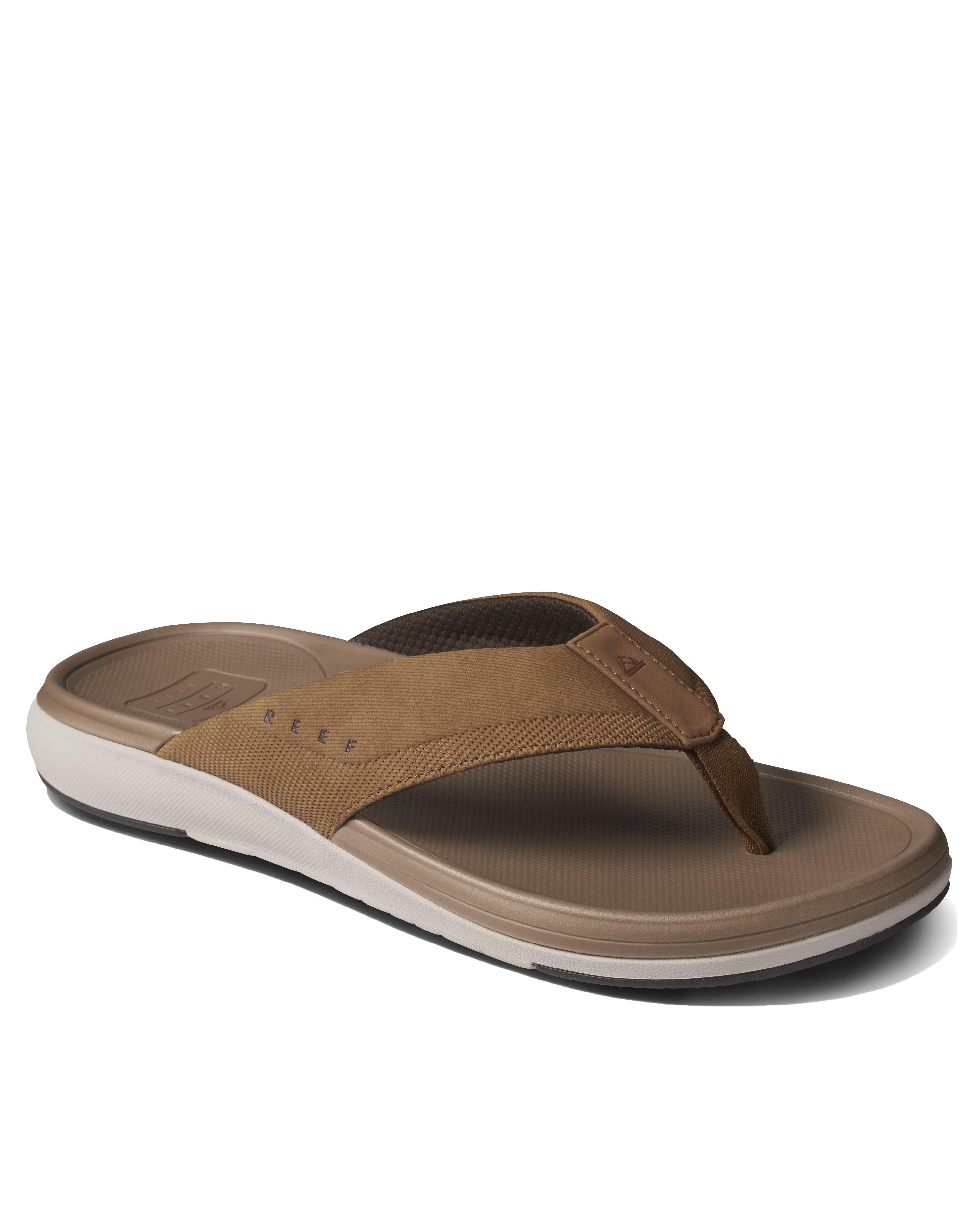 Cushion Norte Flip Flops In Tan