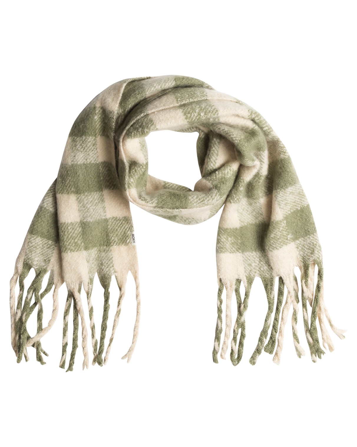 Cute Blush Scarf In Oil Green Be Bold Plaid