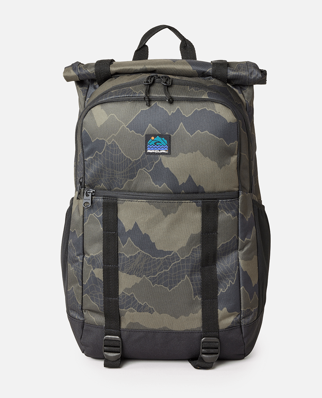 Dawn Patrol 30l Search Backpack In BlackandOlive