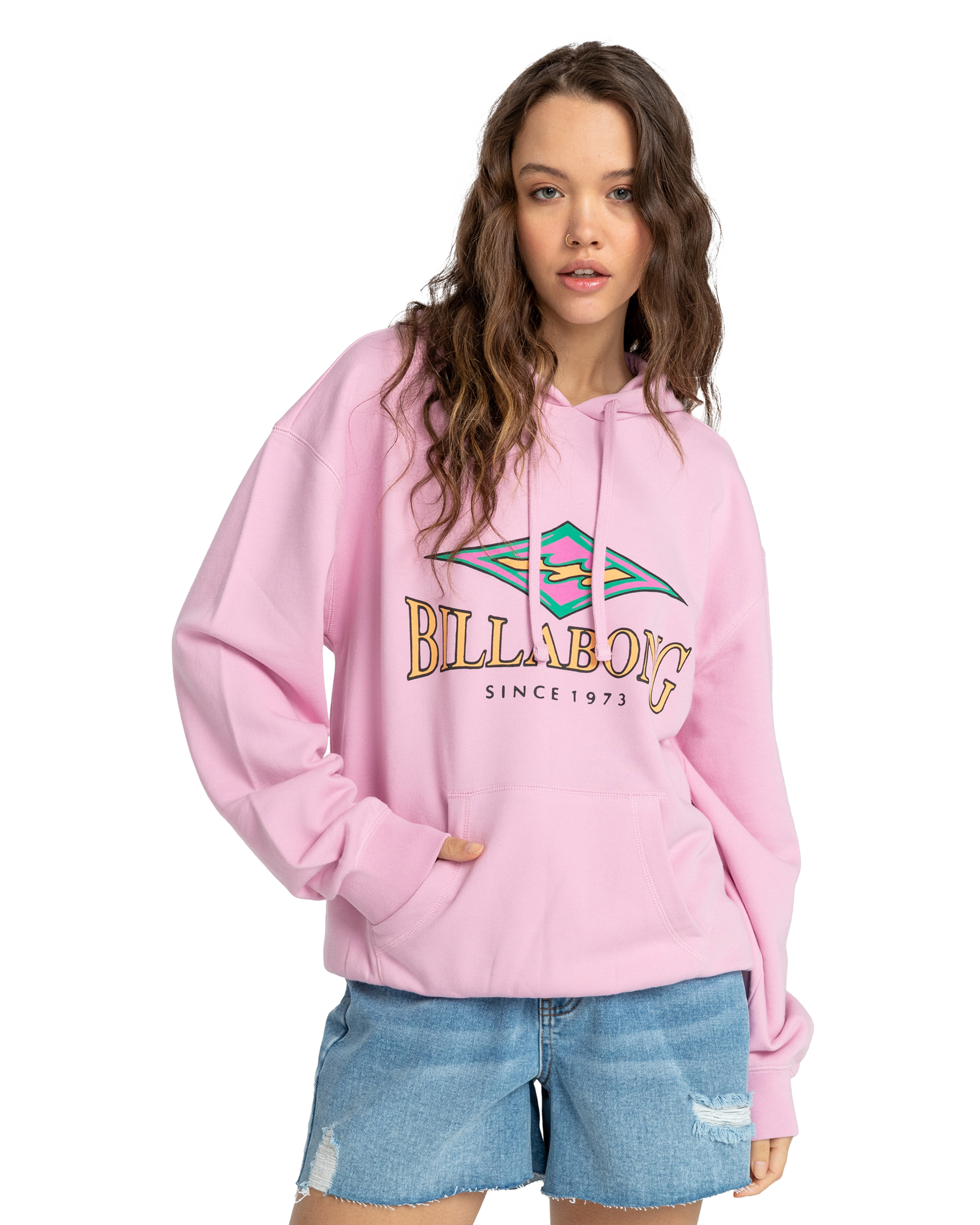 Dawn Patrol Hoodie In Lilac Smoke