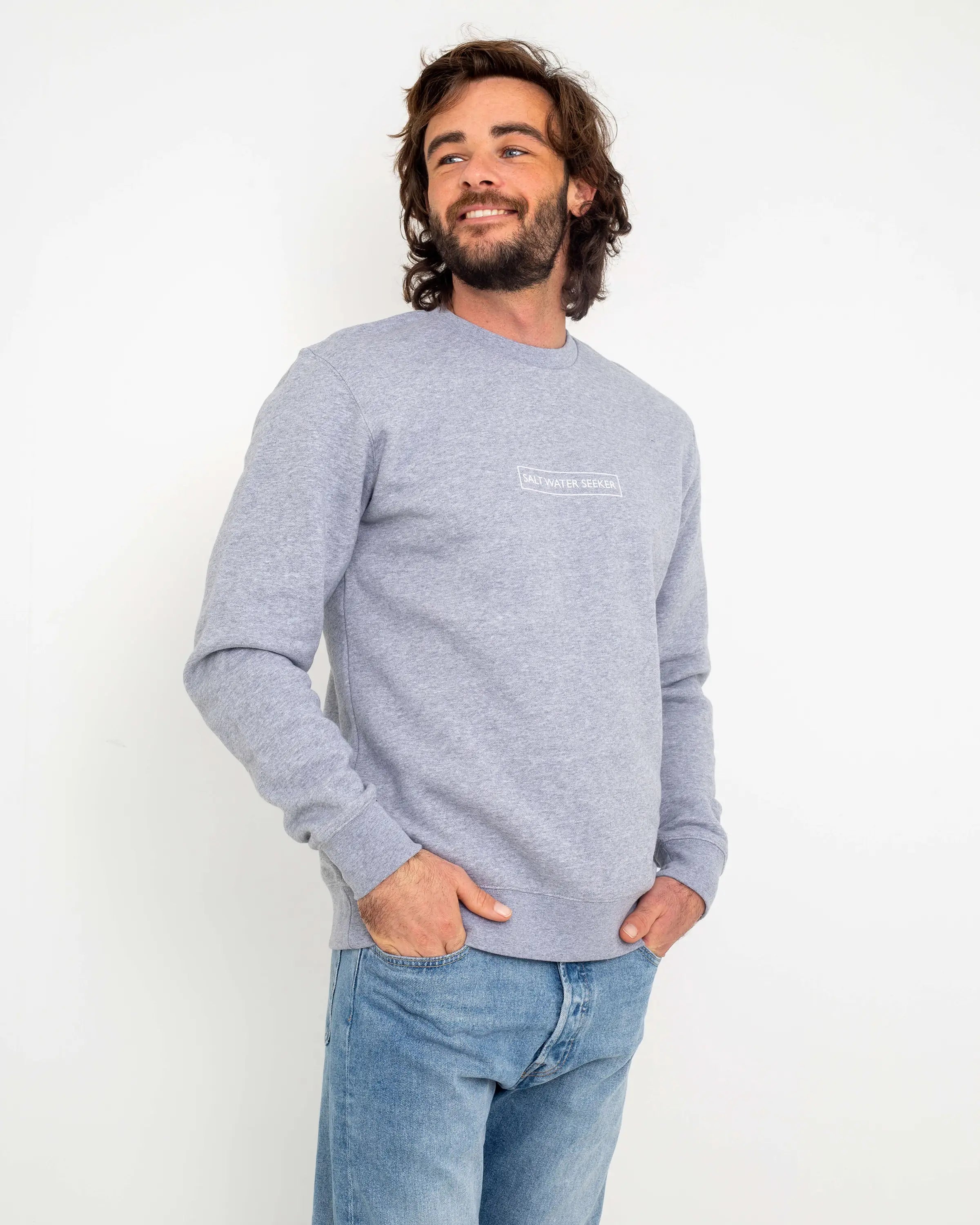 Dream Sweatshirt In Athletic Grey