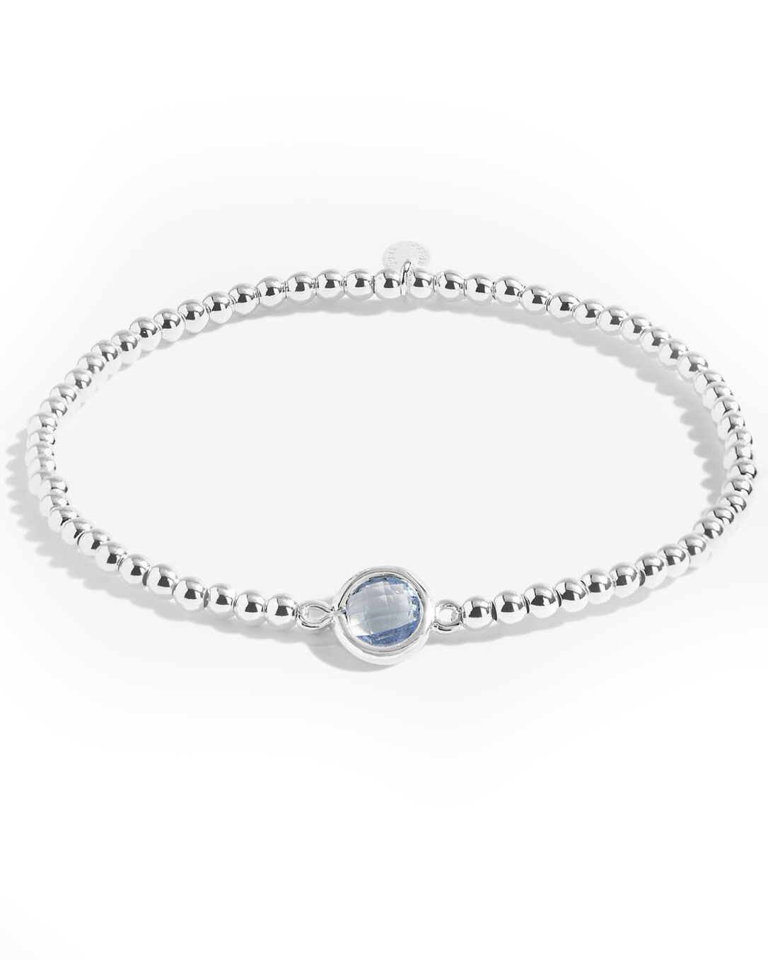 A Little Something Blue Bracelet In Silver