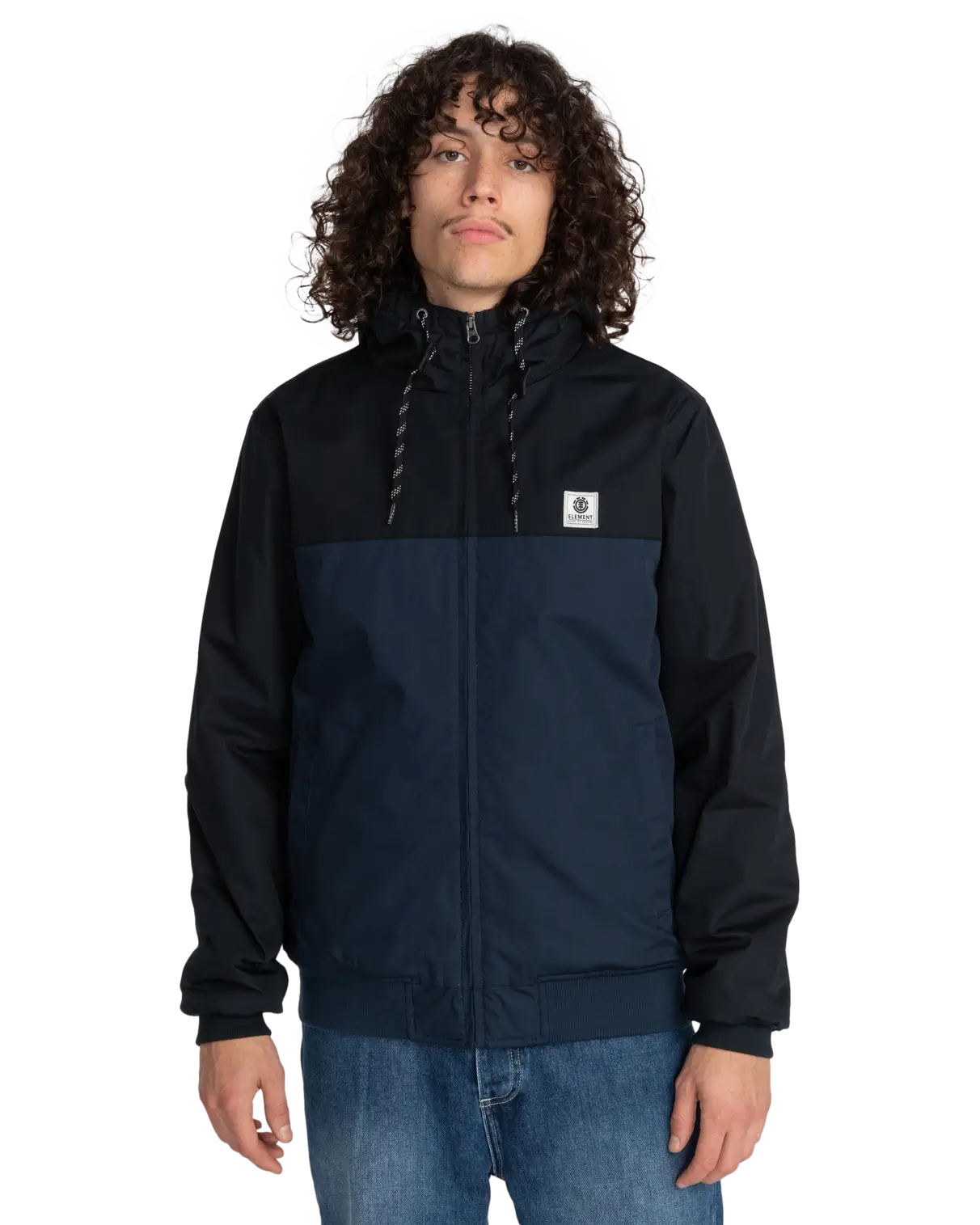 Dulcey 2 Tones Jacket In Eclipse Navy