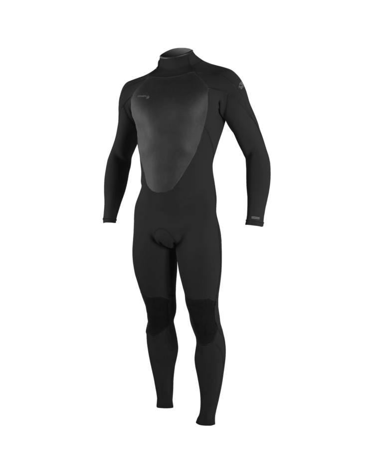 Epic 5/4mm Back Zip Wetsuit In Black