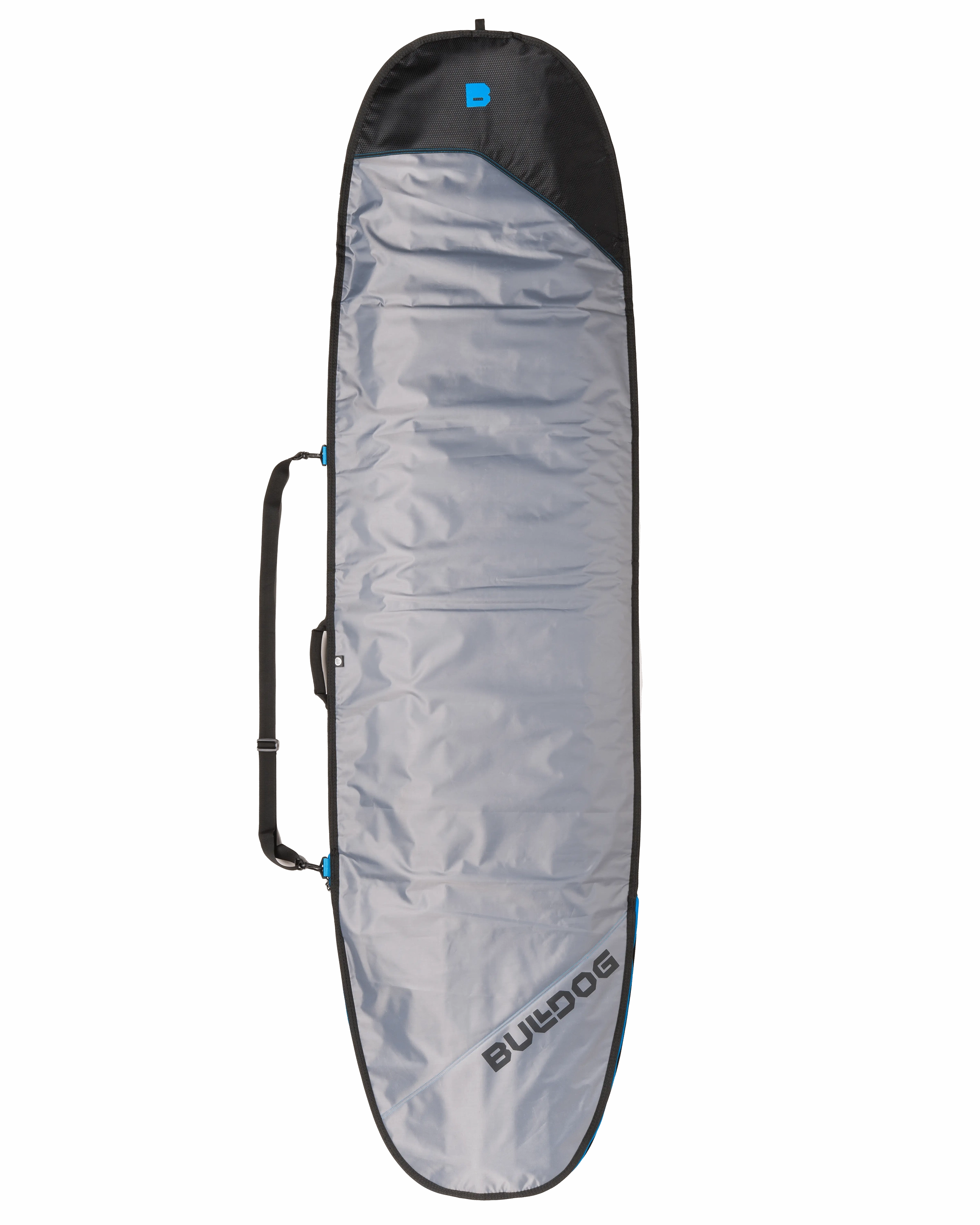 Essential 5mm Mini Mal Surfboard Bag In GreyandCyan