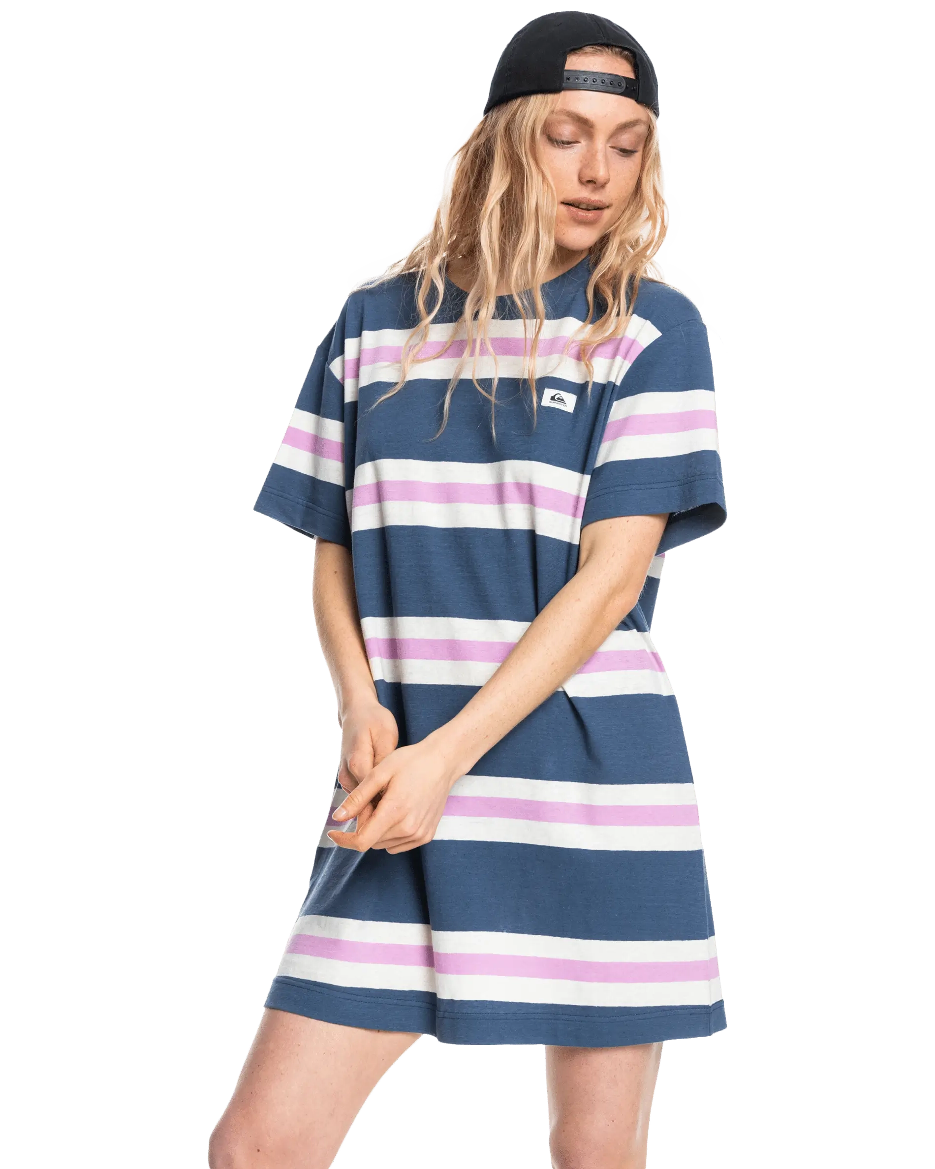 Everyday Tee Dress In Vintage Indigo