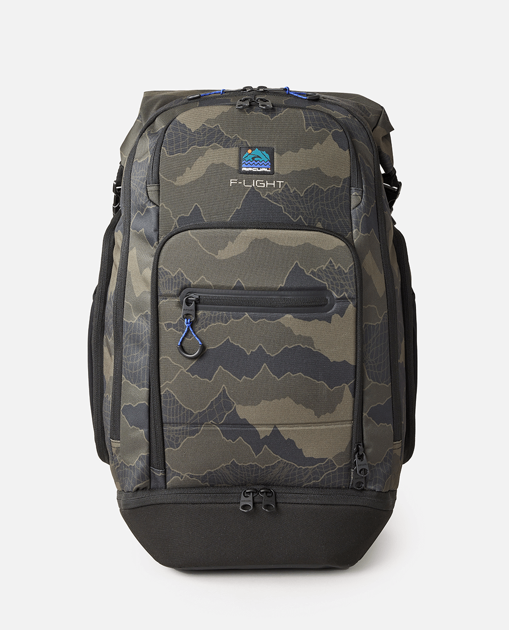 F-light Surf 45l Search Backpack In BlackandOlive