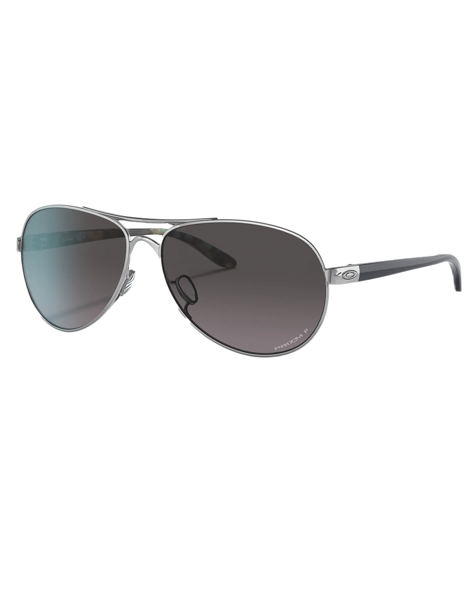 Feedback Sunglasses In Polished Chrome