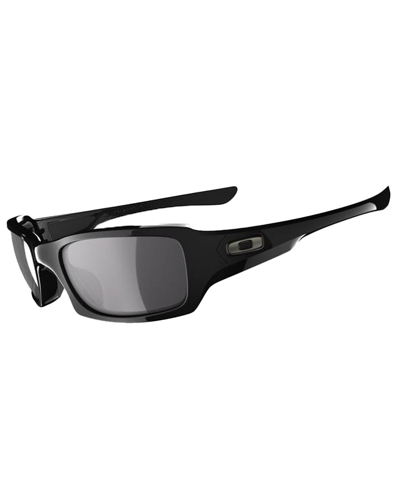 Fives Squared Polarised Sunglasses In Black