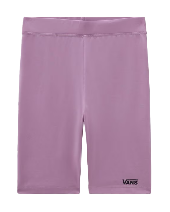 Fly V Legging Shorts In Smoky Grape