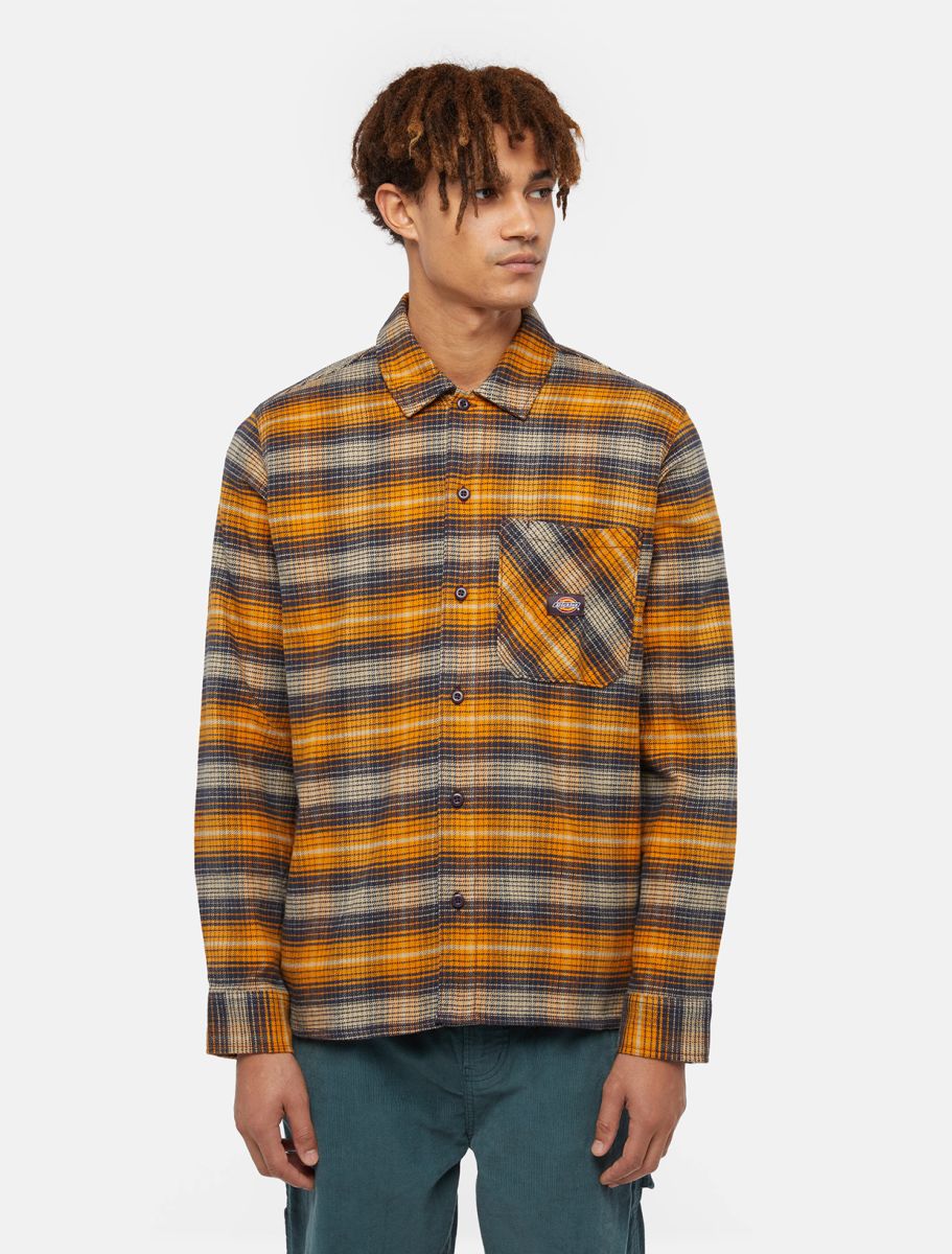 Forest Check Shirt In Inca Gold