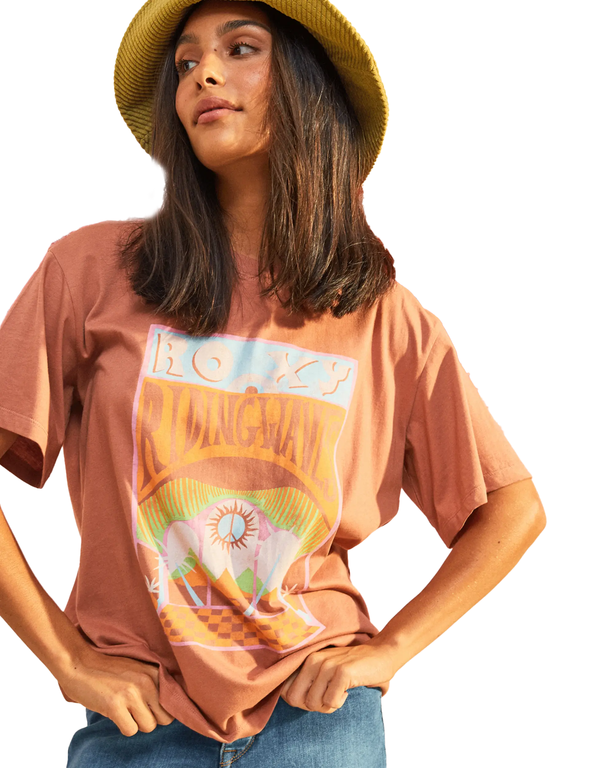 Girl Need Love T-shirt In Cedar Wood