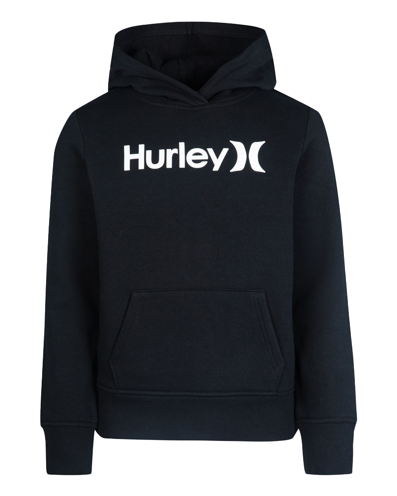 Girls OneandOnly Fleece Hoodie In Dark GreyandWhite