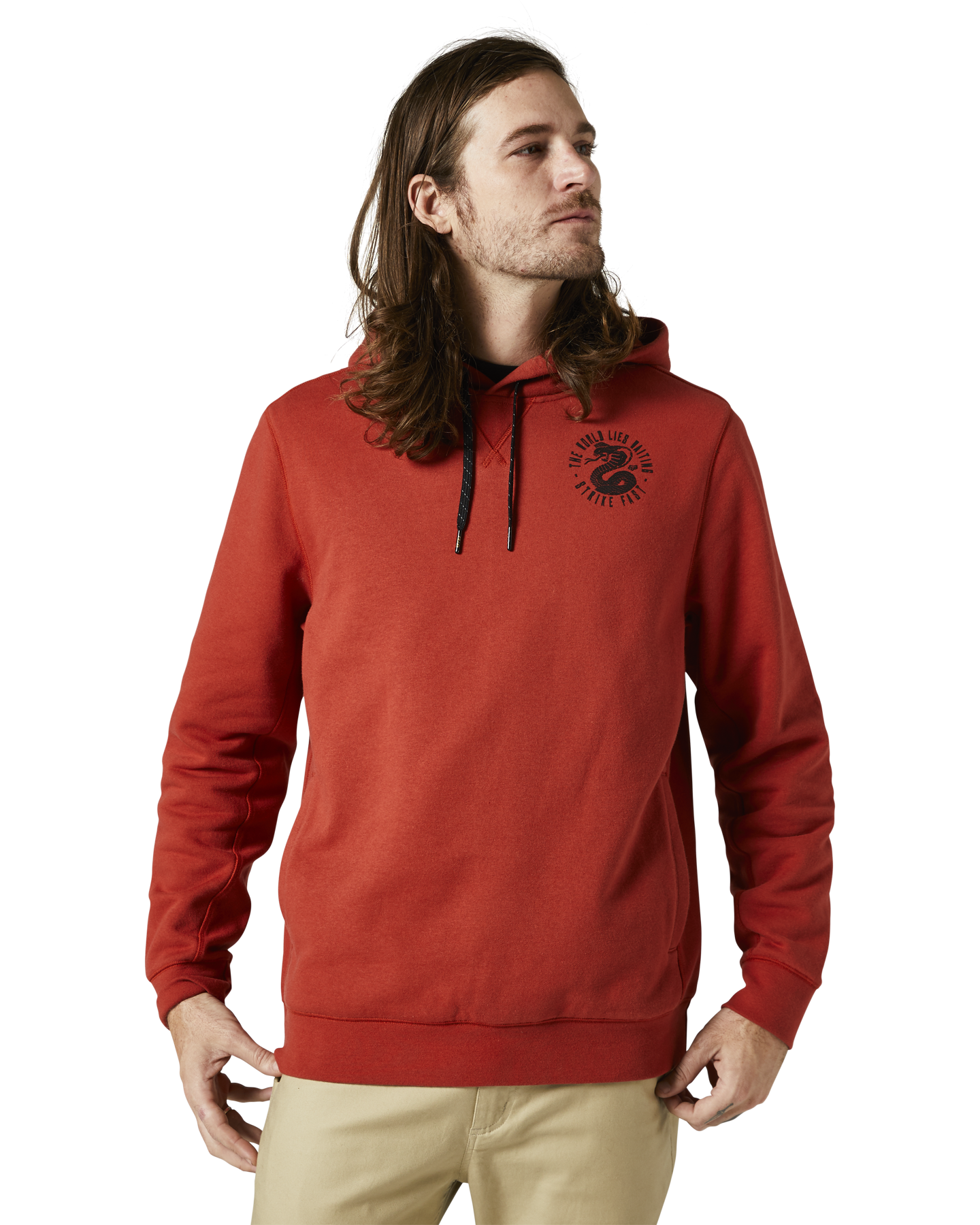 Going Pro Hoodie In Red Clay