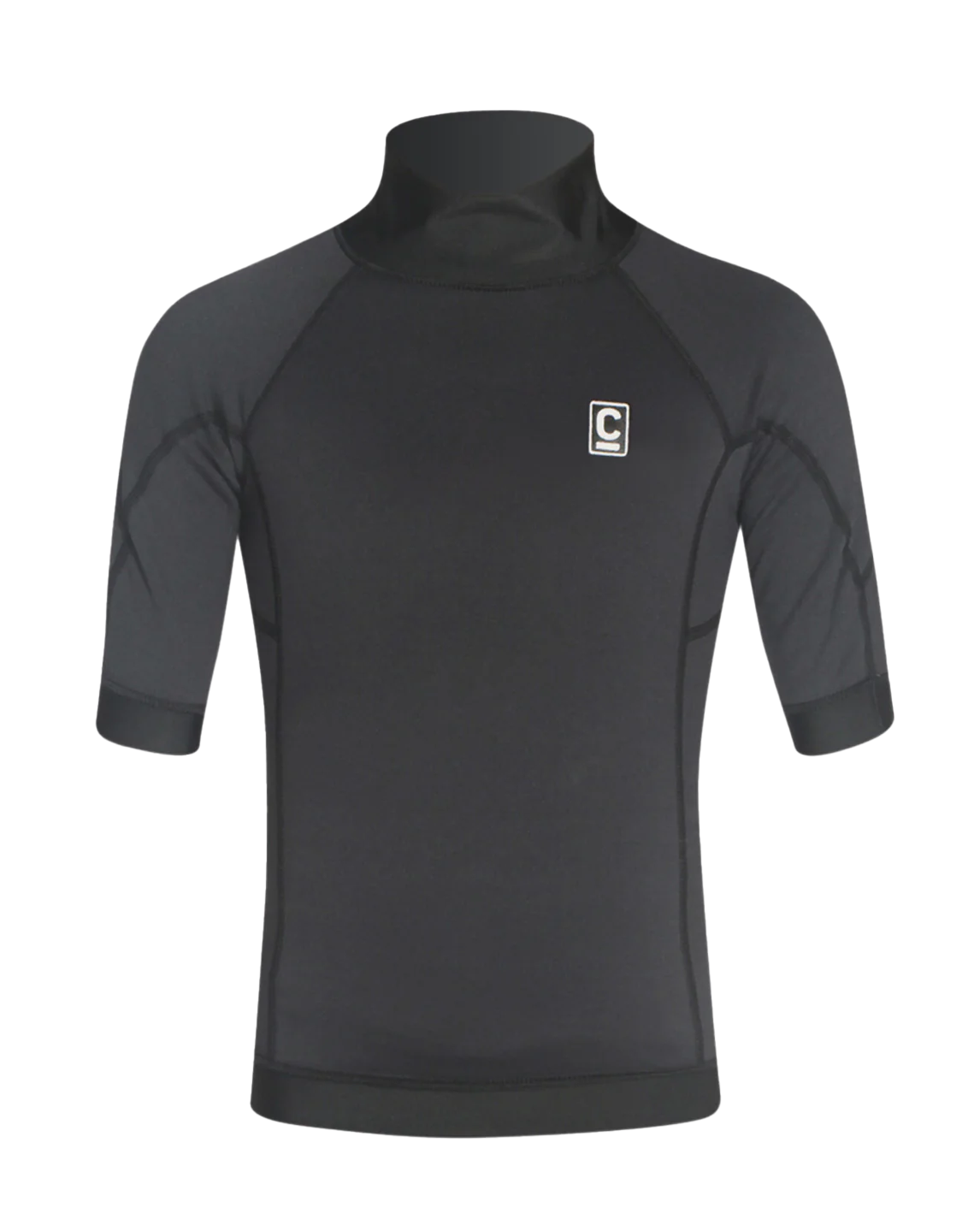 Hdi Polypro Boys Rash Vest In Black