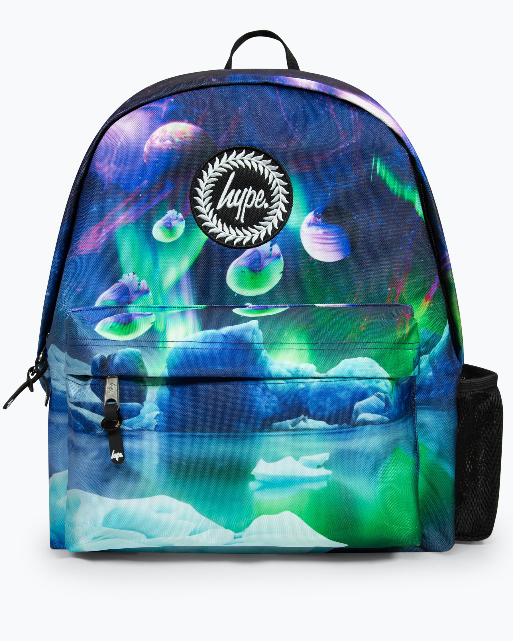 Alien Landscape Badge Backpack In Multi