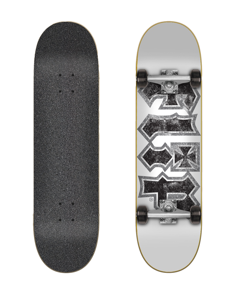 Hkd Thrashed 31.60 Skateboard In White