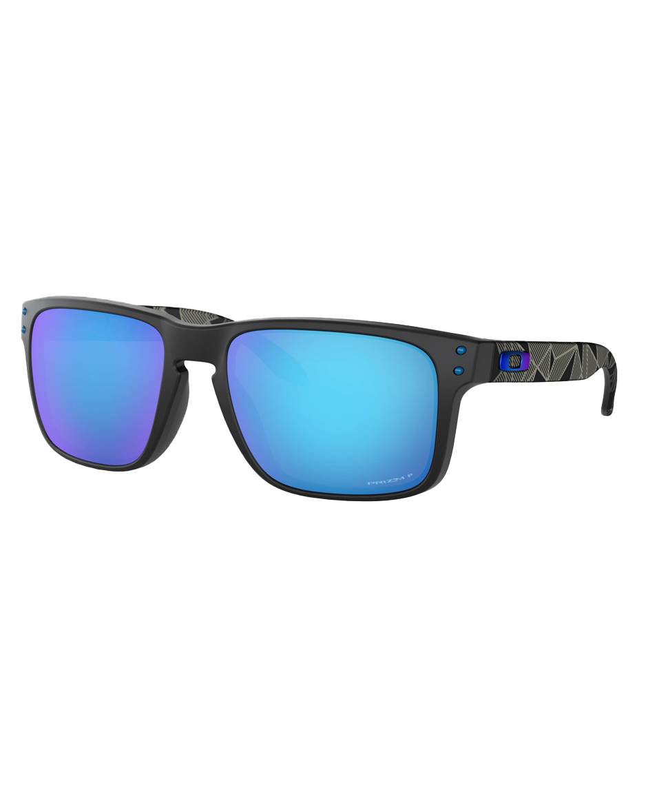 Holbrook Prizm Polarised Sunglasses In Matte Black Prizmatic