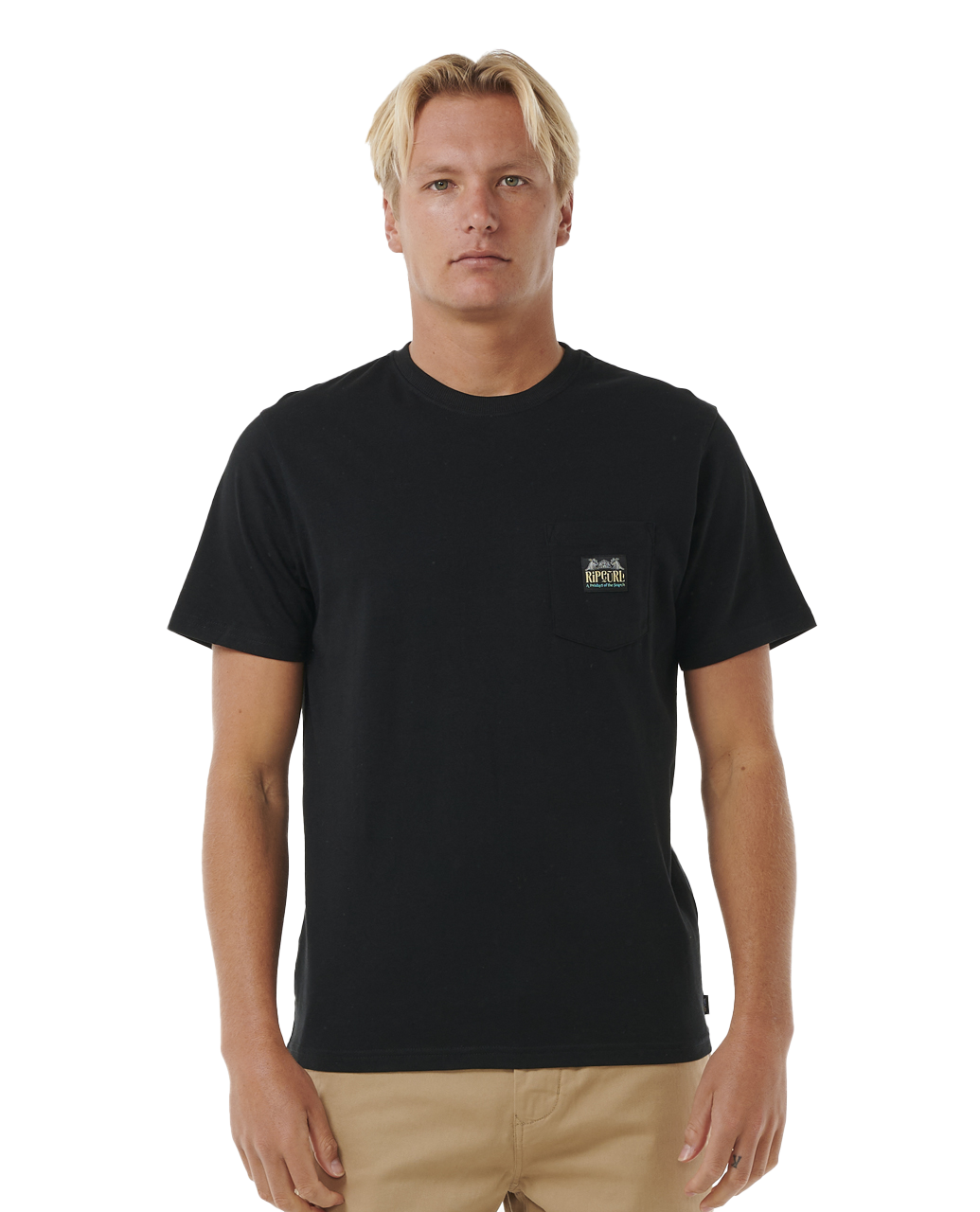 Horizon Badge T-shirt In Black