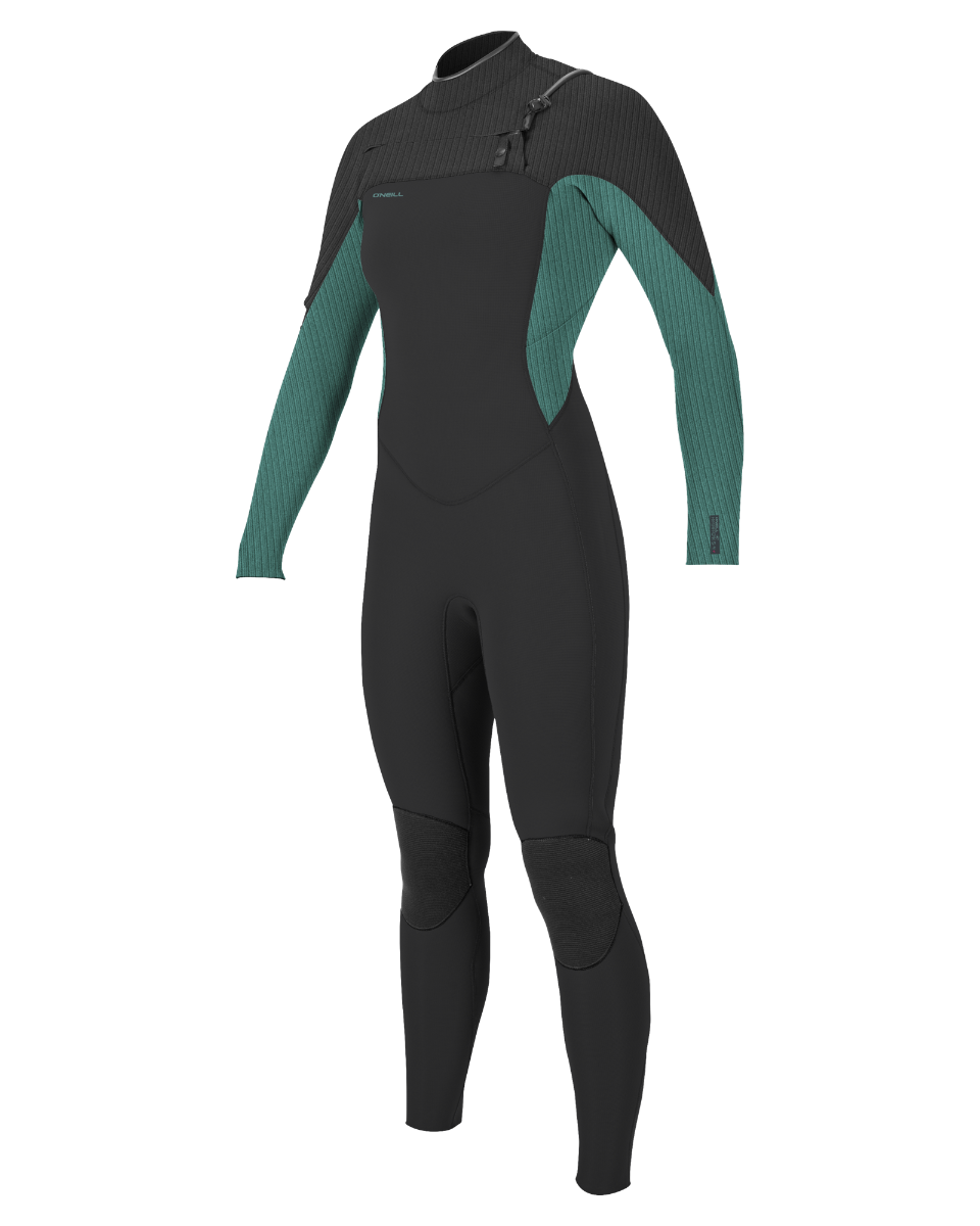 Hyperfreak 5/4mm+ Chest Zip Wetsuit In RavenandBristol