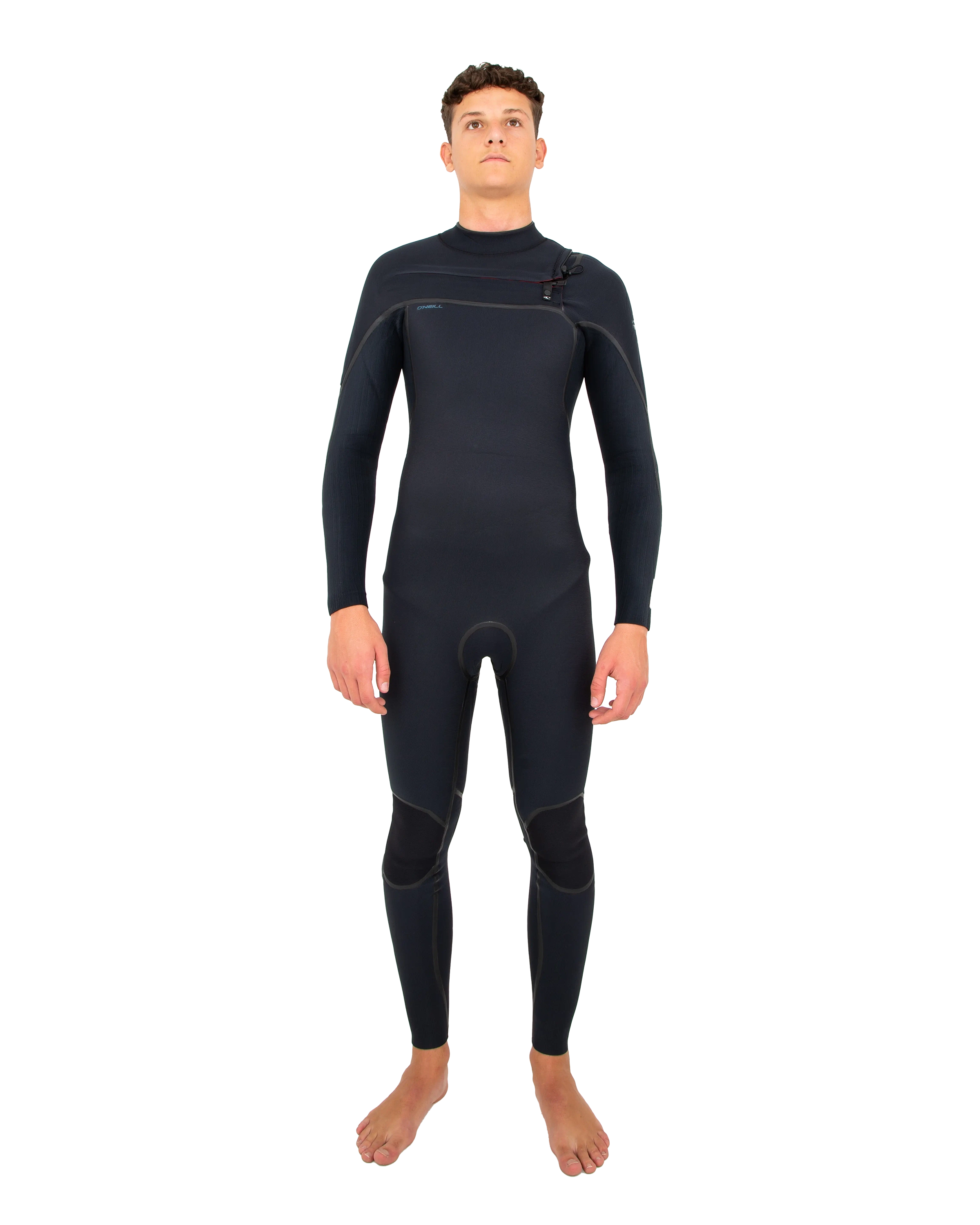 Hyperfreak Fire 4/3mm Chest Zip Wetsuit In Black