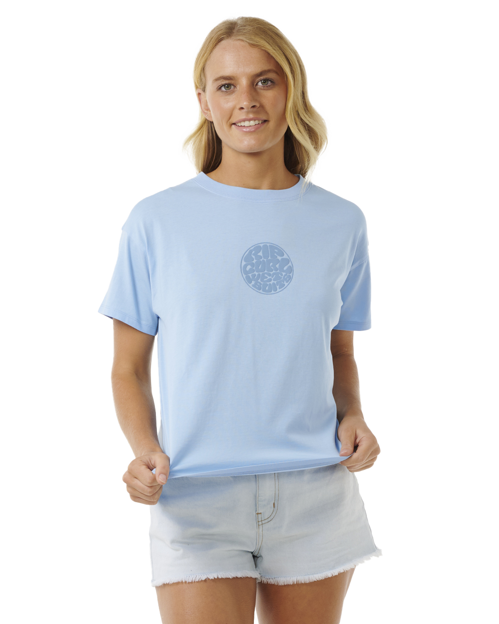 Icons Of Surf Relaxed T-shirt In Mid Blue