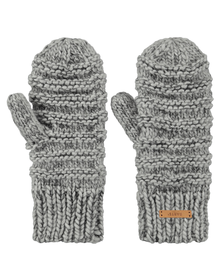 Jasmin Mittens In Heather Grey