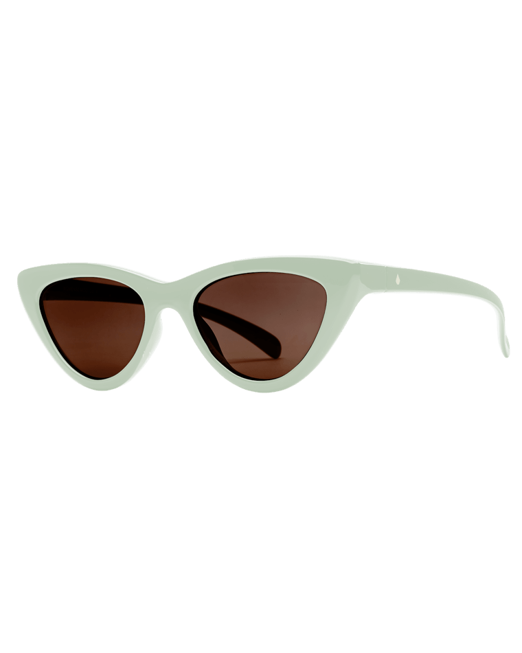 Knife Sunglasses In Gloss Sea FoamandBronze