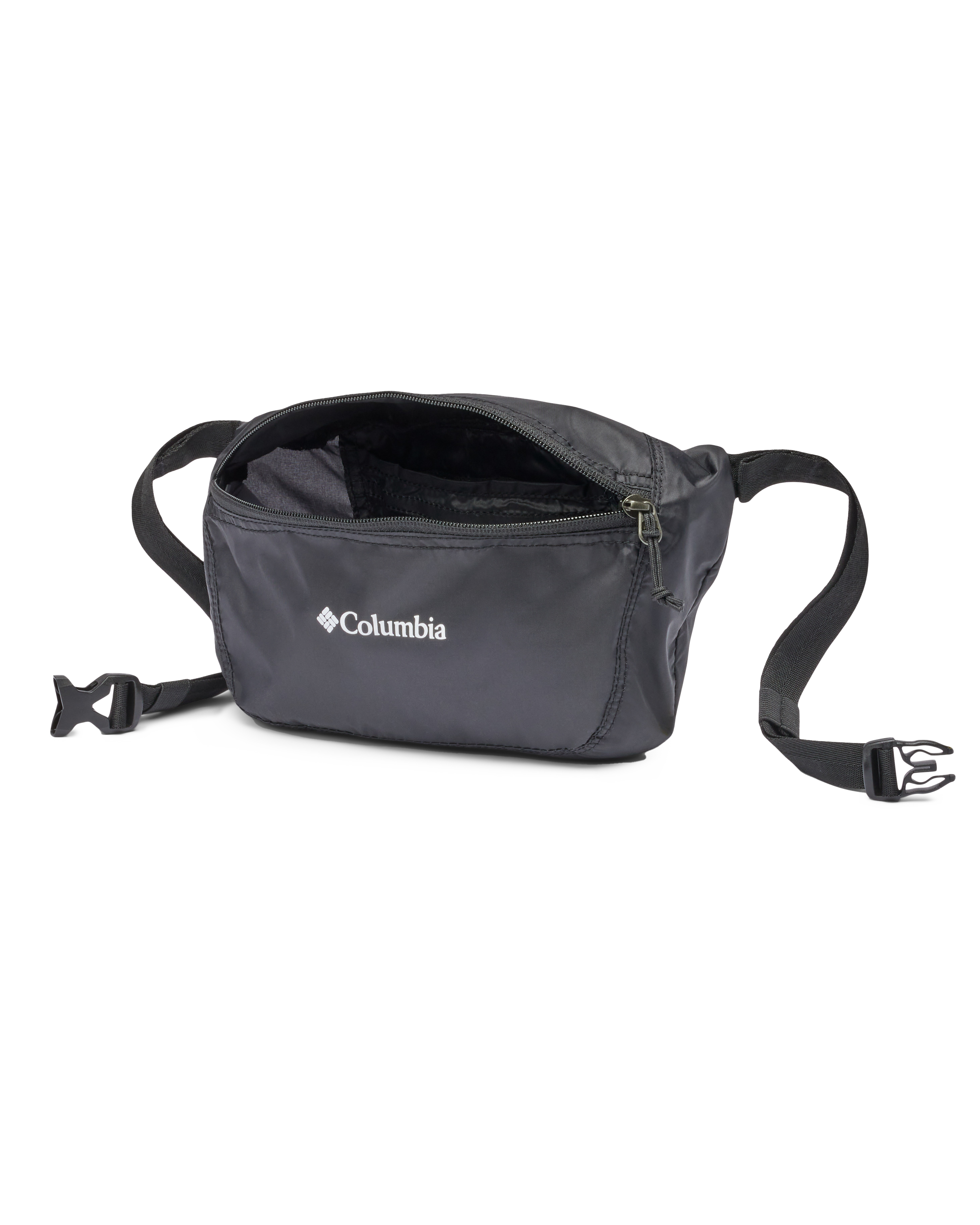 Lightweight Packable Bumbag In Black