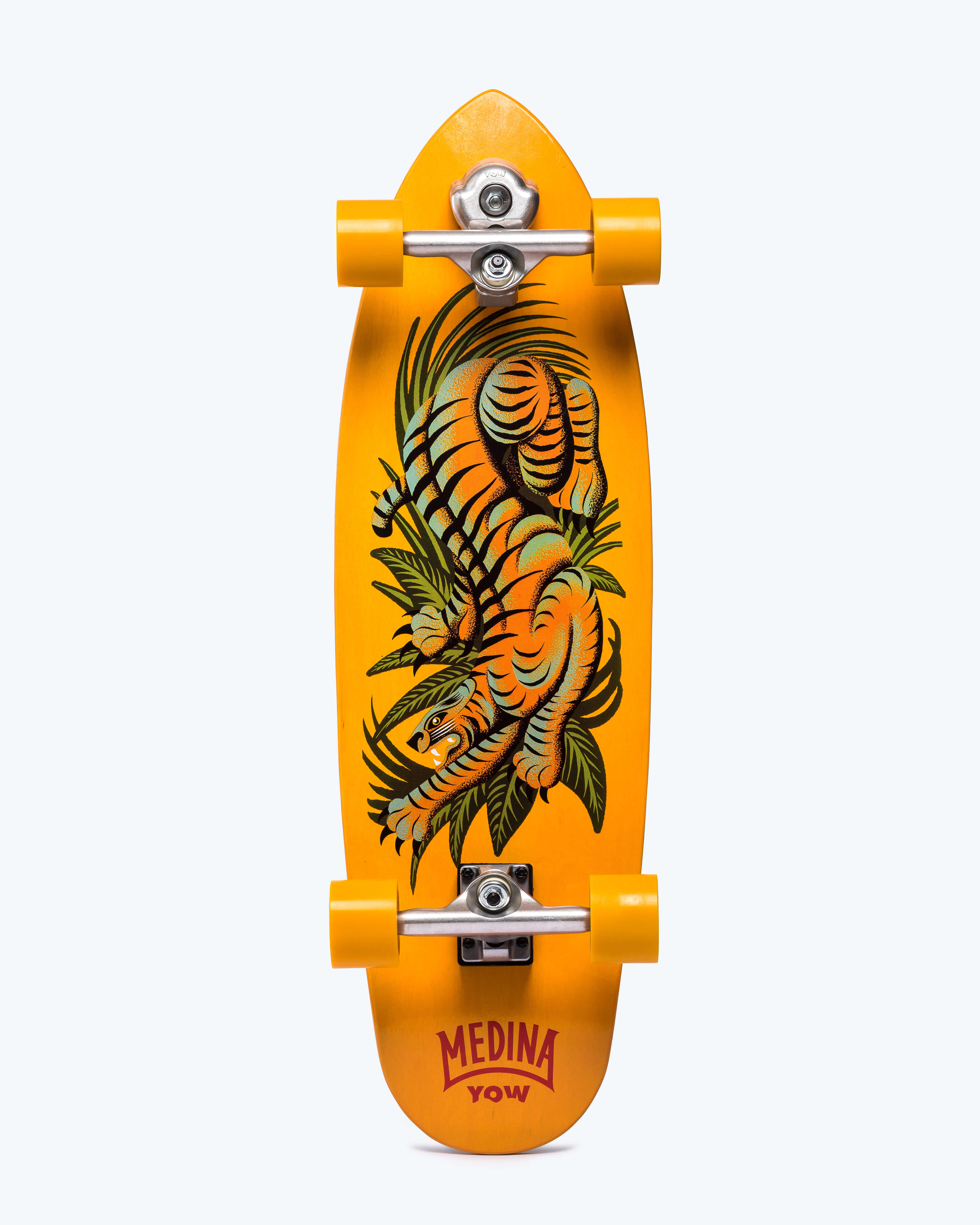 Medina Bengal 33 Skateboard In Mustard