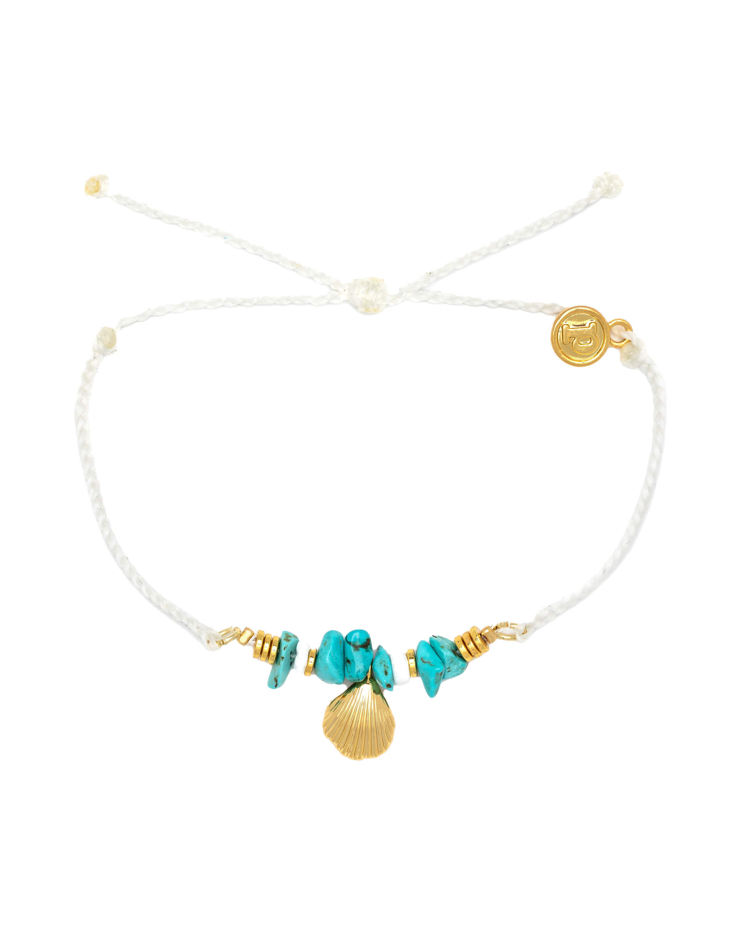 Mini Conch Gold Bracelet In Natural