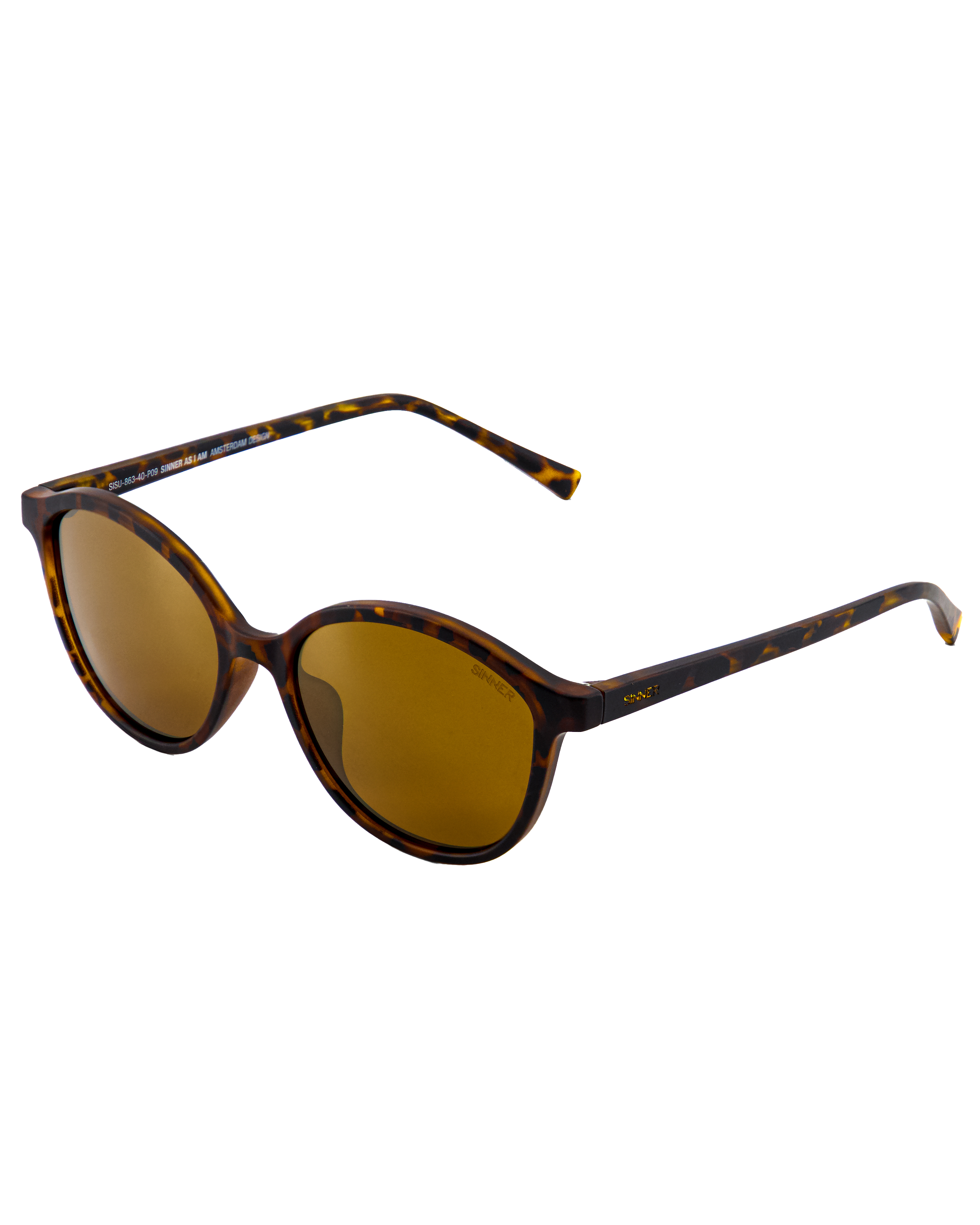 Mono Sunglasses In Cry Yellow TortandBrown Gold Mirror