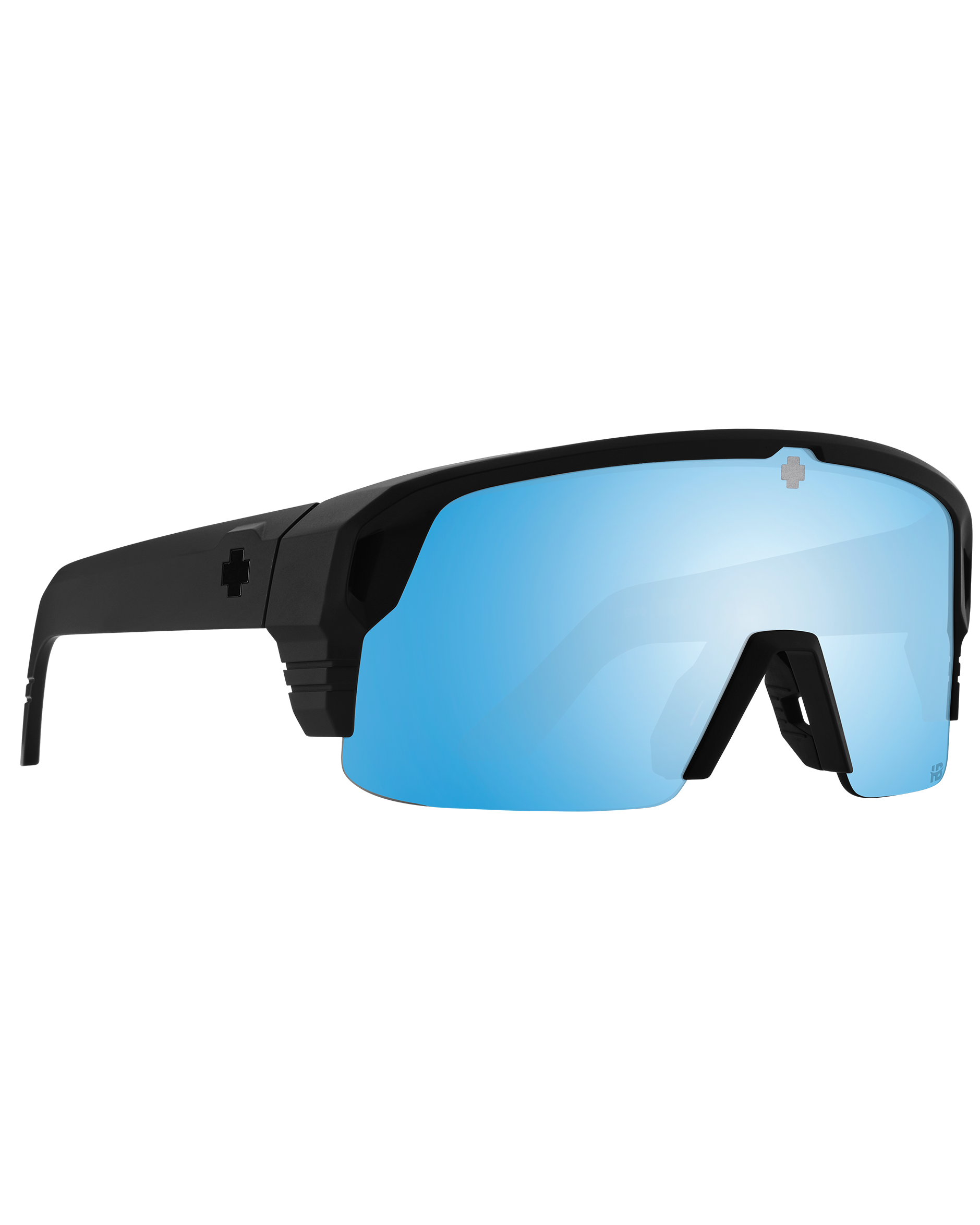 Monolith 5050 Polarised Sunglasses In Matte BlackandHappy Bronze Blue Spectra Mirror